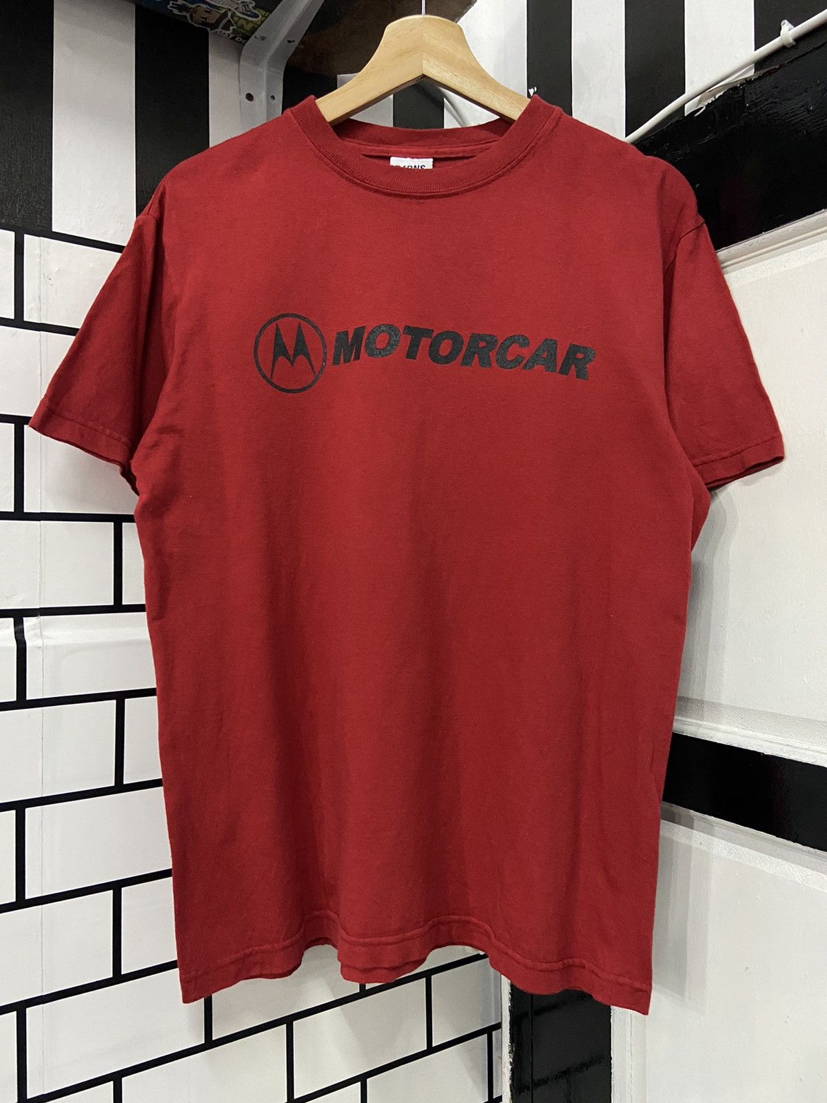 BARNS OUTFITTERS × Motorola × Vintage Vintage 90’s Barns Out Fitters “Motorcar” Motorola Tee Size US M / EU 48-50 / 2 - 1 Thumbnail
