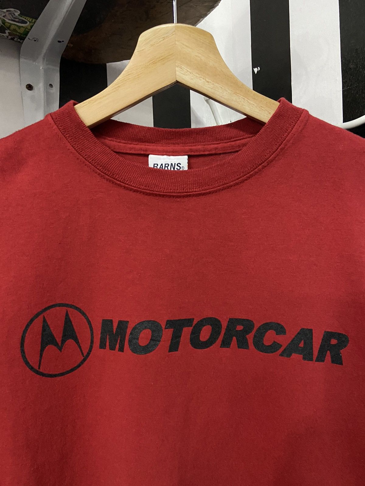 BARNS OUTFITTERS × Motorola × Vintage Vintage 90’s Barns Out Fitters “Motorcar” Motorola Tee Size US M / EU 48-50 / 2 - 5 Thumbnail