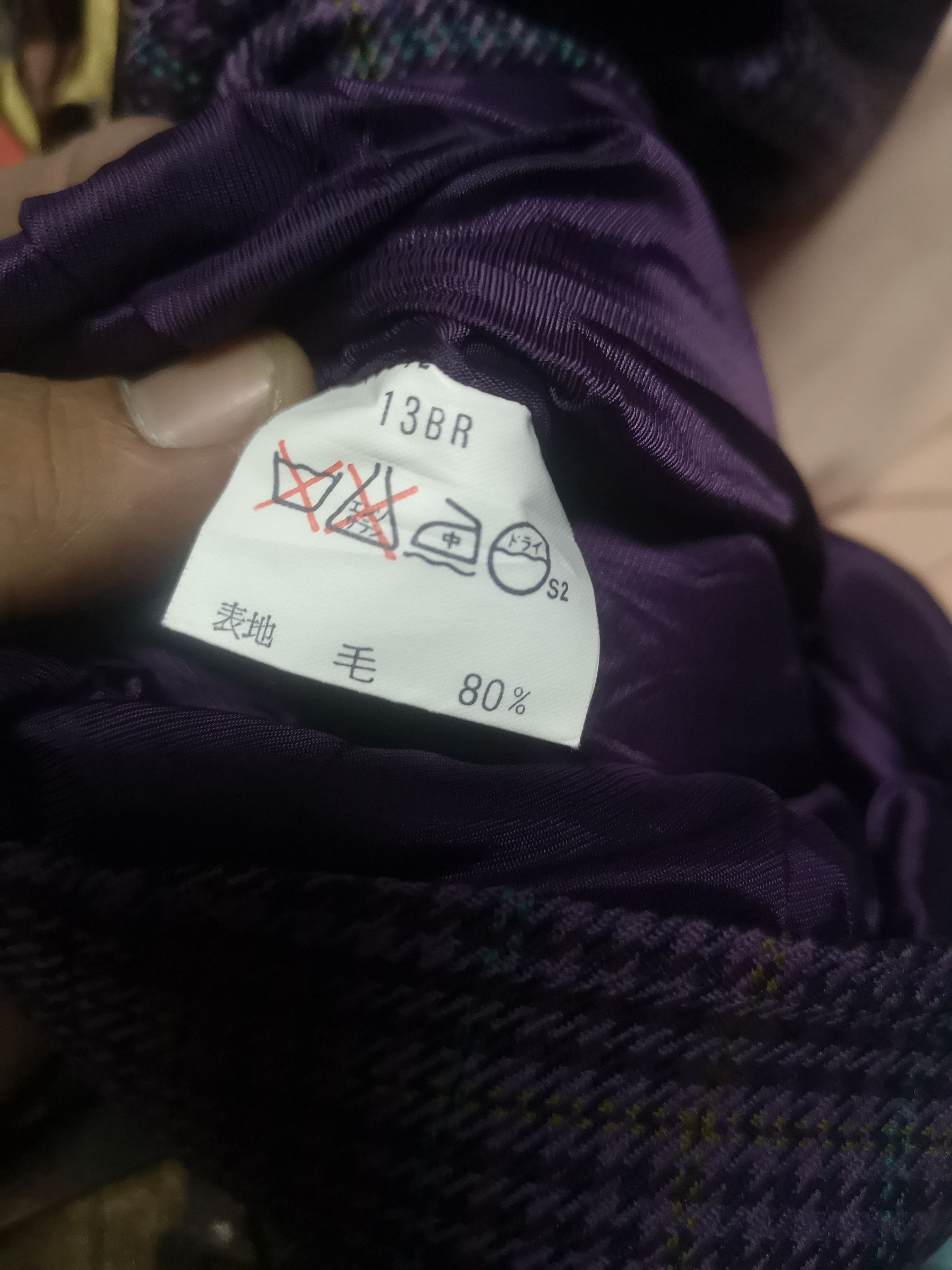 Burberry Burberry checkered purple jacket Size M / US 6-8 / IT 42-44 - 5 Thumbnail