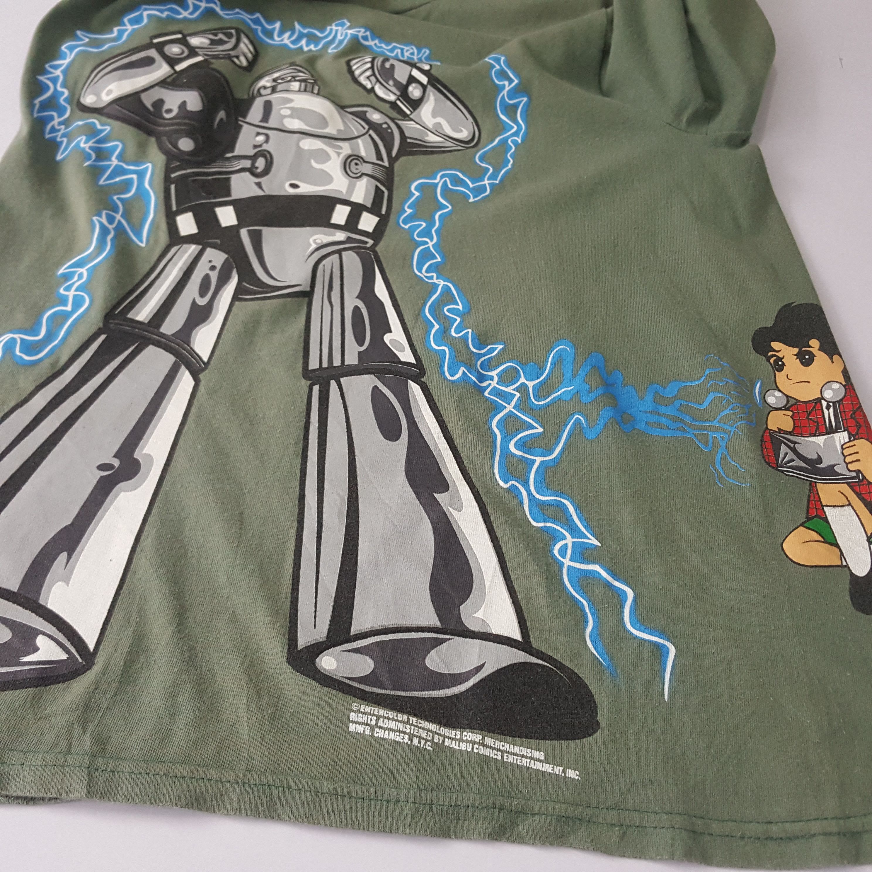 Cartoon Network × Japanese Brand × Vintage Vintage 90's GIGANTOR Japanese Action Fiction Anime t-shirt Size US M / EU 48-50 / 2 - 4 Thumbnail