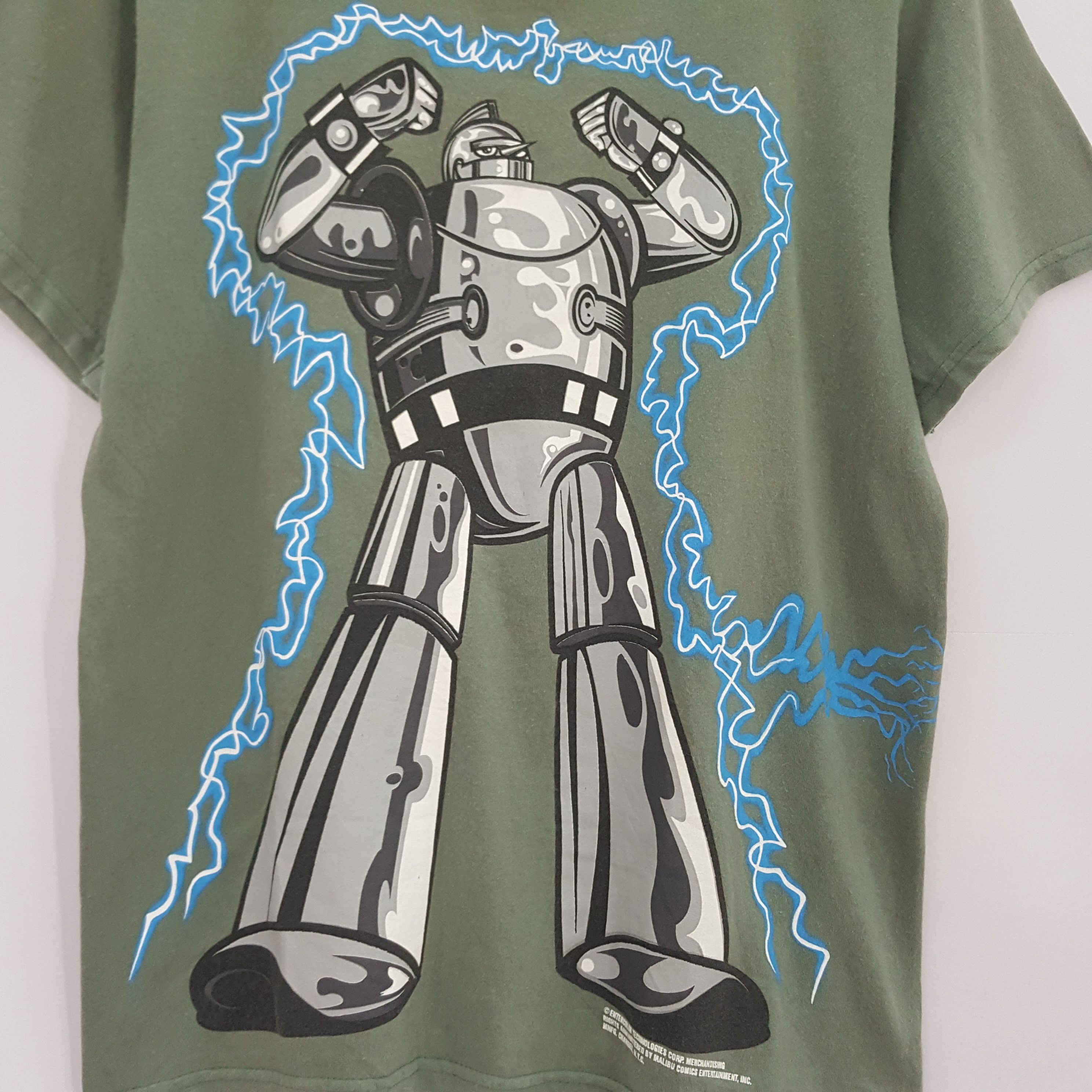 Cartoon Network × Japanese Brand × Vintage Vintage 90's GIGANTOR Japanese Action Fiction Anime t-shirt Size US M / EU 48-50 / 2 - 5 Thumbnail