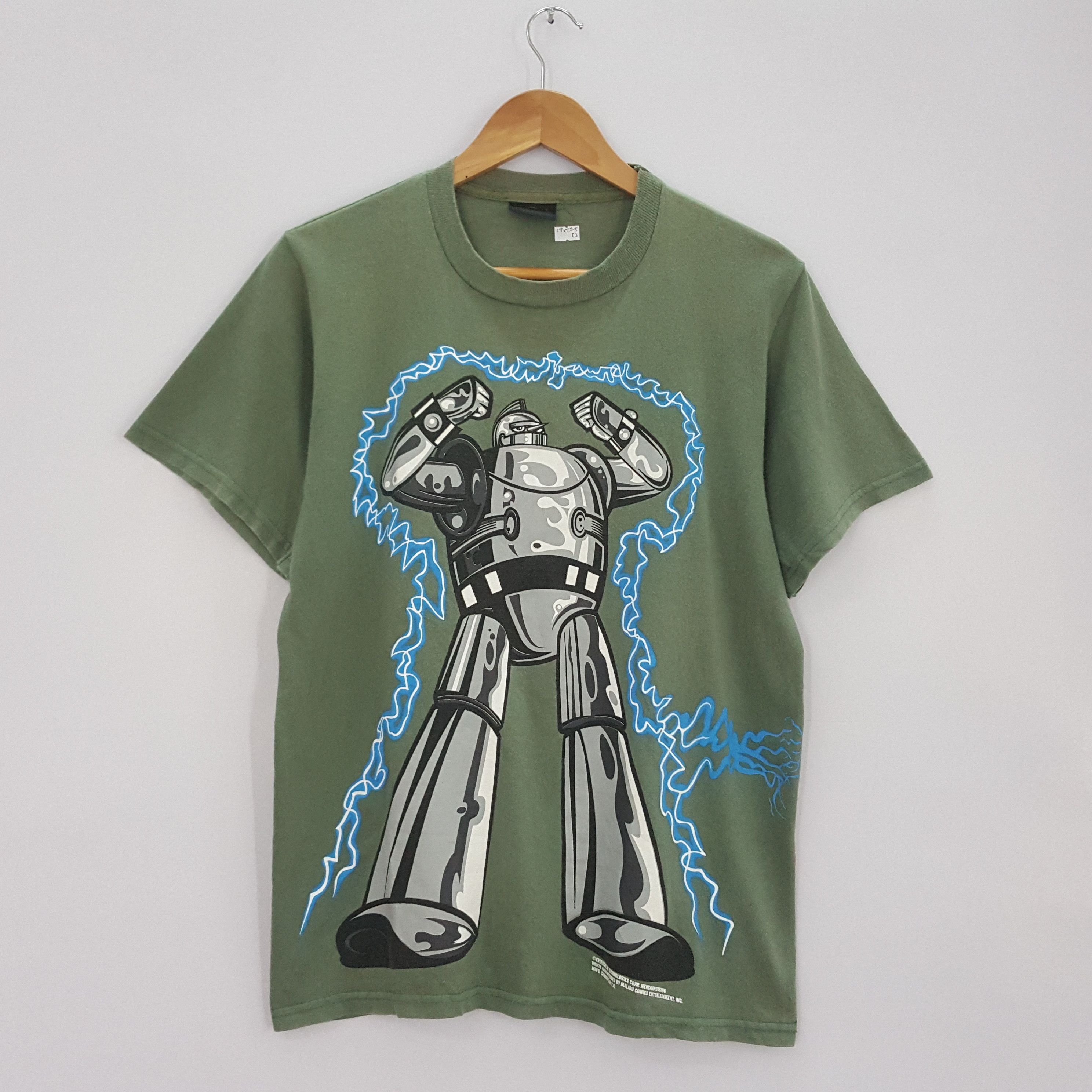 Cartoon Network × Japanese Brand × Vintage Vintage 90's GIGANTOR Japanese Action Fiction Anime t-shirt Size US M / EU 48-50 / 2 - 1 Thumbnail