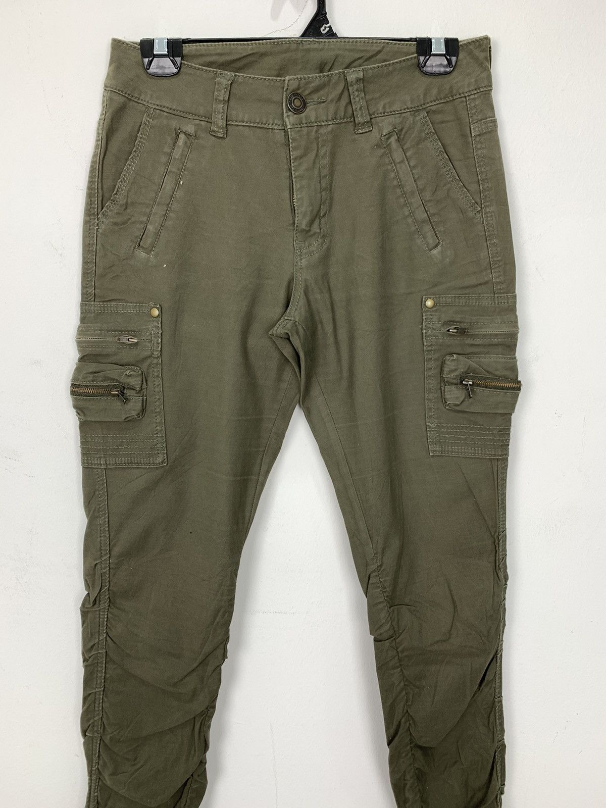Japanese Brand × Seditionaries 10 Multipocket Baggy SpringLeg Parachute Military CargoPant Size US 29 - 4 Thumbnail