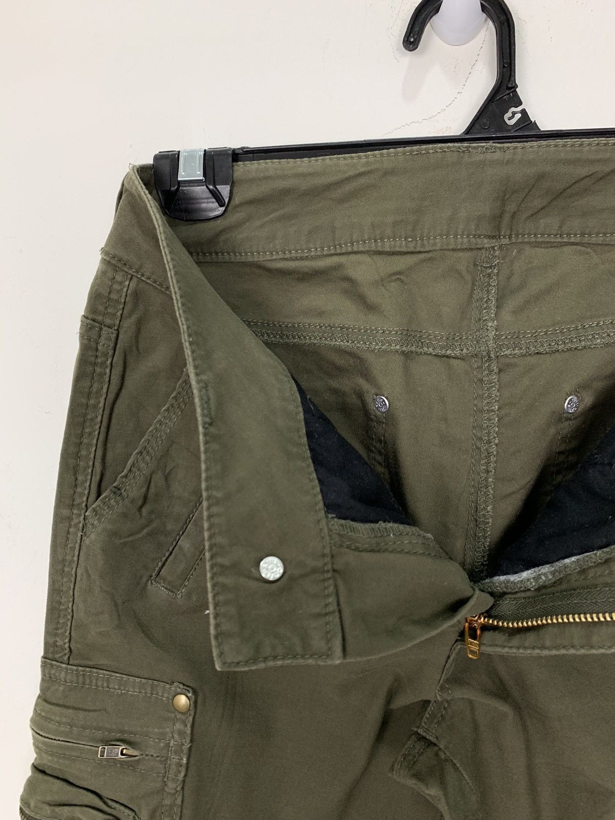 Japanese Brand × Seditionaries 10 Multipocket Baggy SpringLeg Parachute Military CargoPant Size US 29 - 16 Thumbnail