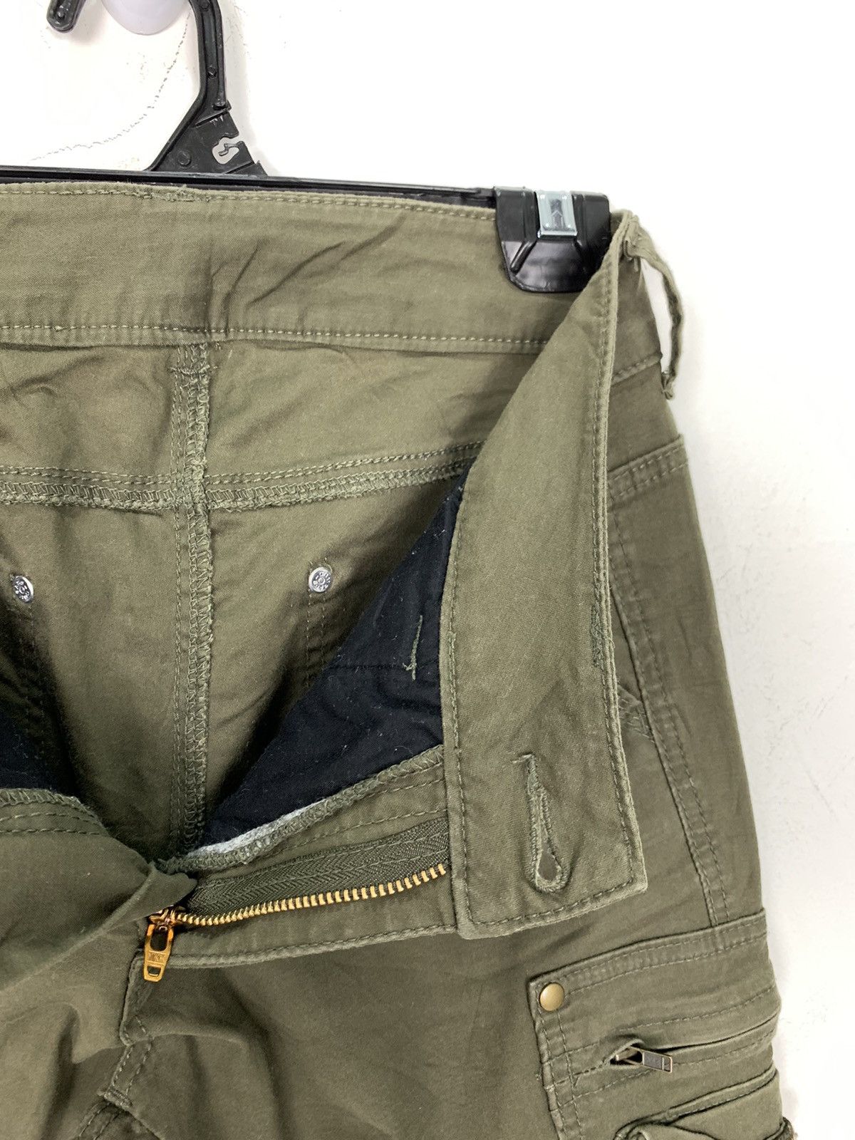 Japanese Brand × Seditionaries 10 Multipocket Baggy SpringLeg Parachute Military CargoPant Size US 29 - 17 Thumbnail