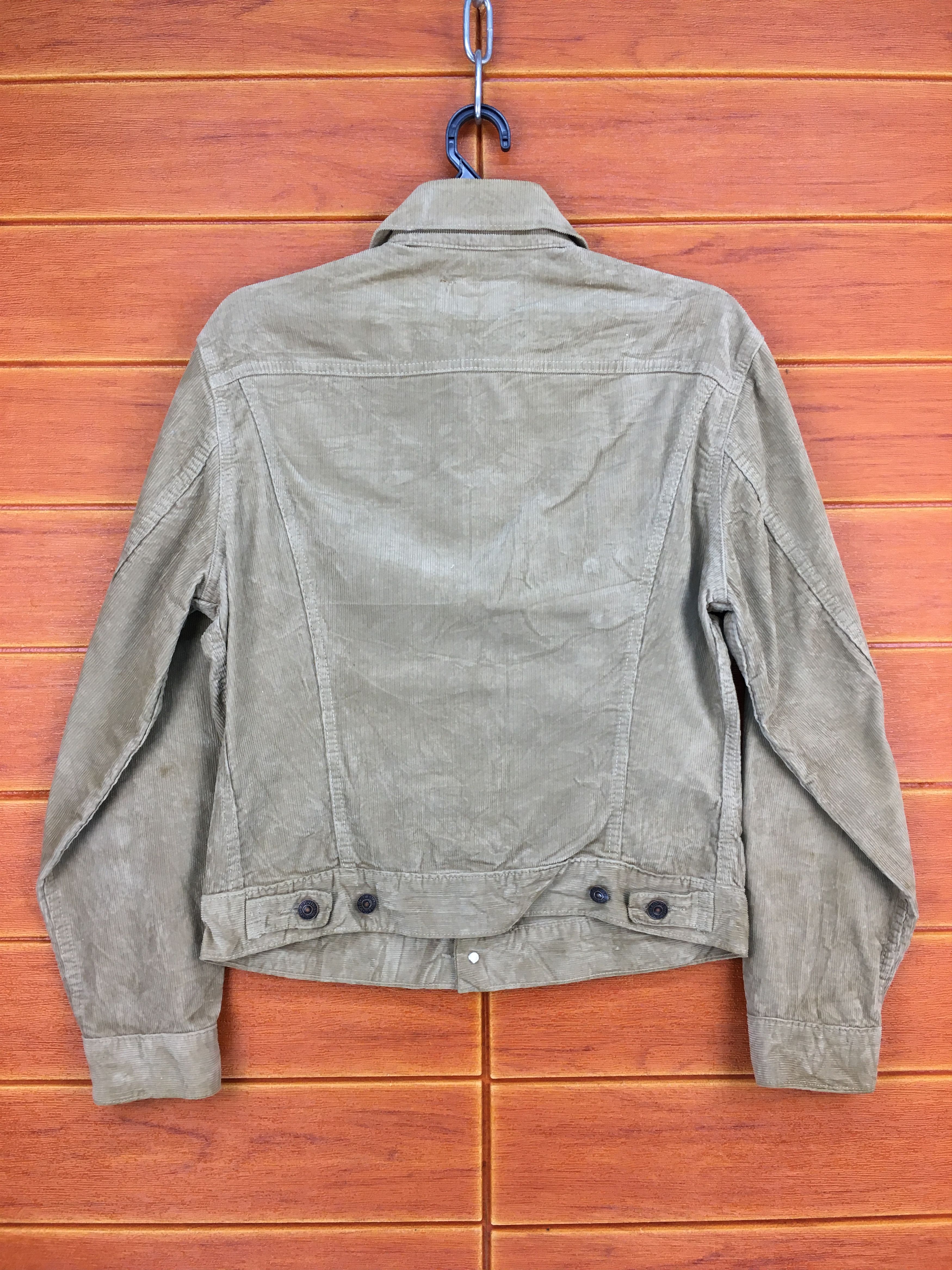 Levi's Vintage LEVIS Corduroy Trucker Denim Jacket Size US M / EU 48-50 / 2 - 10 Thumbnail