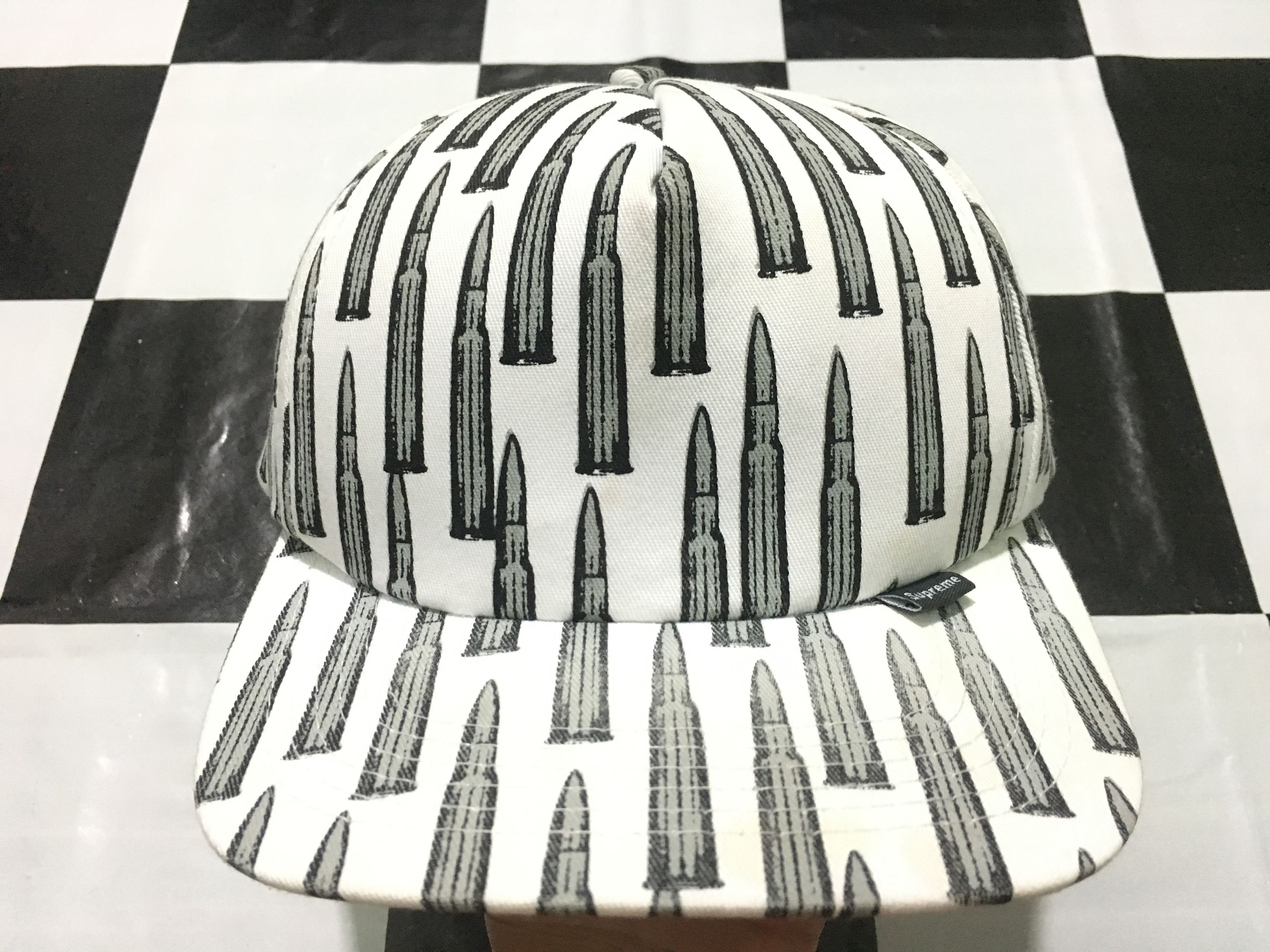 Supreme × Vintage Rare Archive 2005 Supreme Bullet Snapback Cap Made In USA Size ONE SIZE - 2 Thumbnail