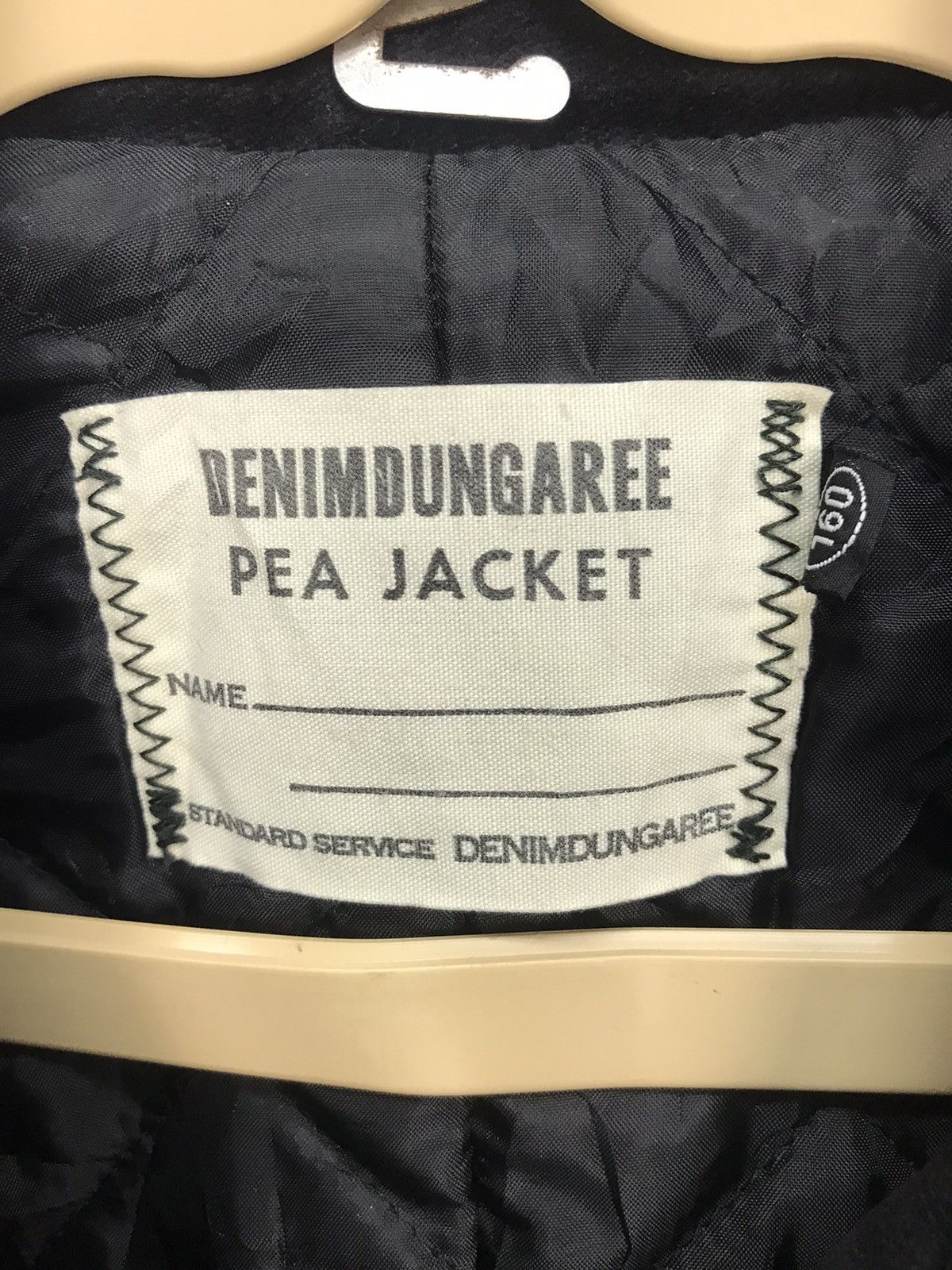 Seditionaries × Vintage 🔥BEST OFFER 🔥Denimdungaree button pea jacket Size US S / EU 44-46 / 1 - 4 Thumbnail