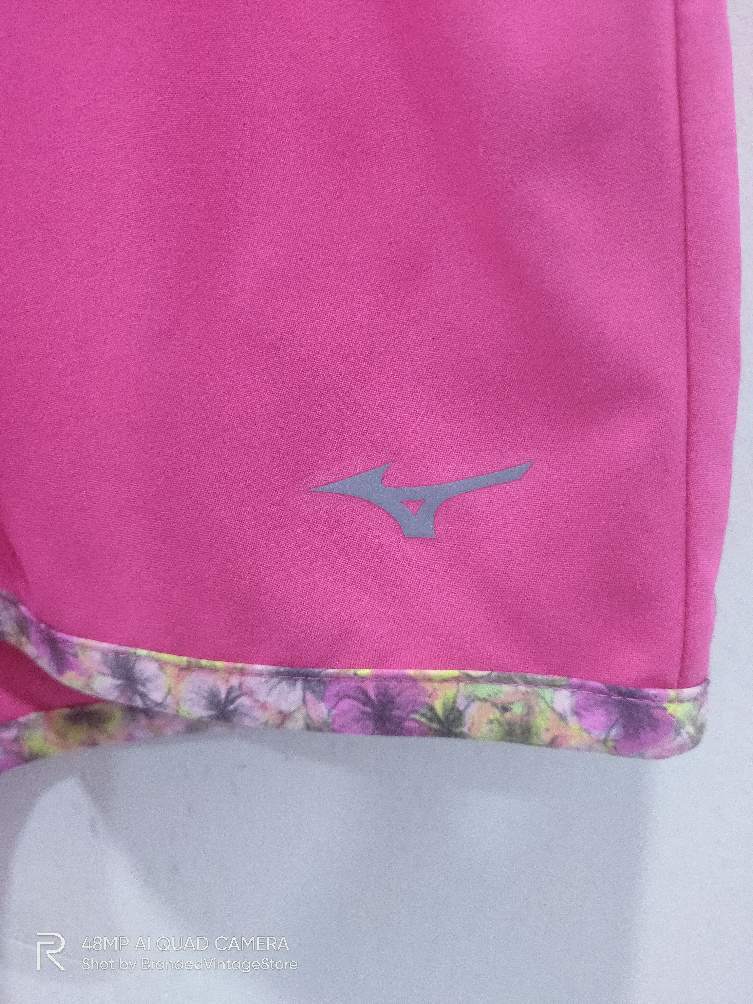Japanese Brand × Mizuno MIZUNO Pink Elastic Waist Pocket Beach Sportwear Short Pant Size 29" - 6 Thumbnail
