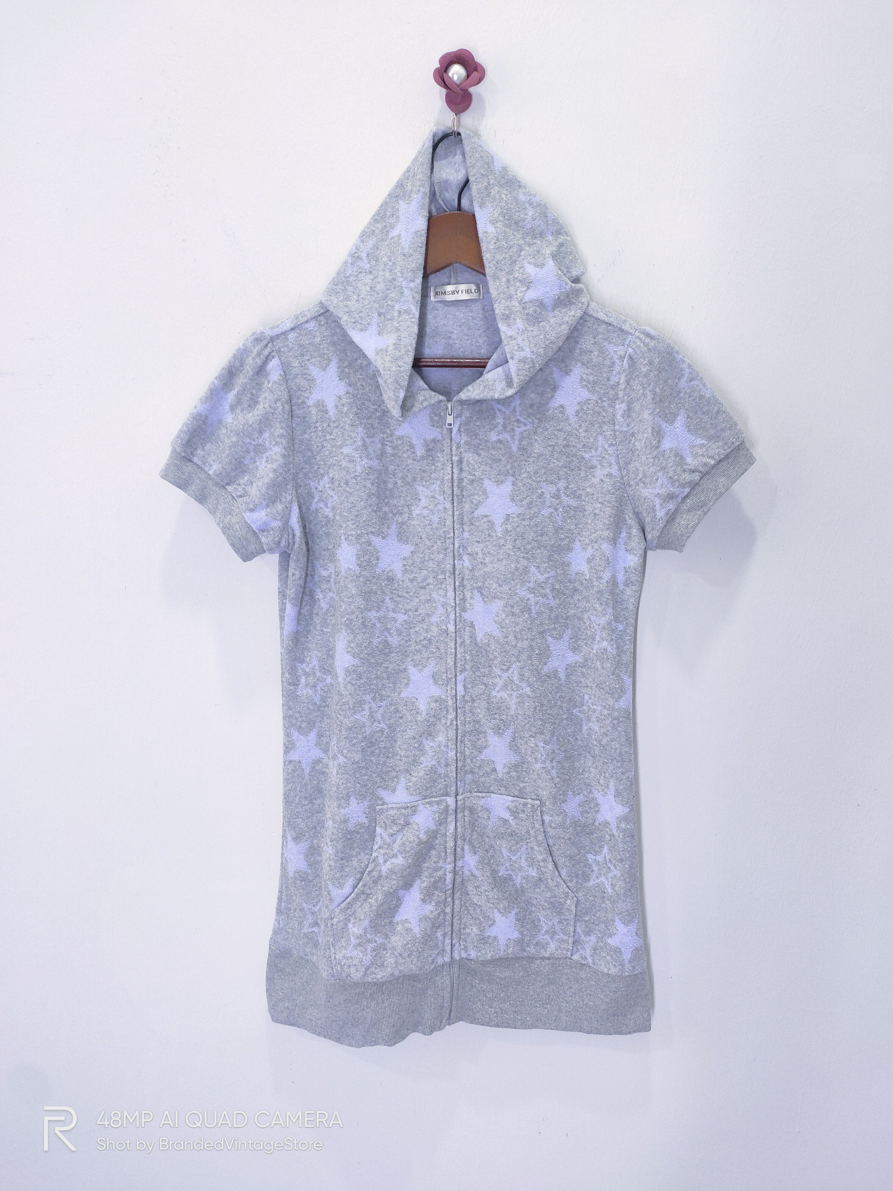 Designer × Japanese Brand RIMSBY FIELD Fullprint Zipper Tunic Sleepwear Hoodie Jacket Size S / US 4 / IT 40 - 2 Thumbnail