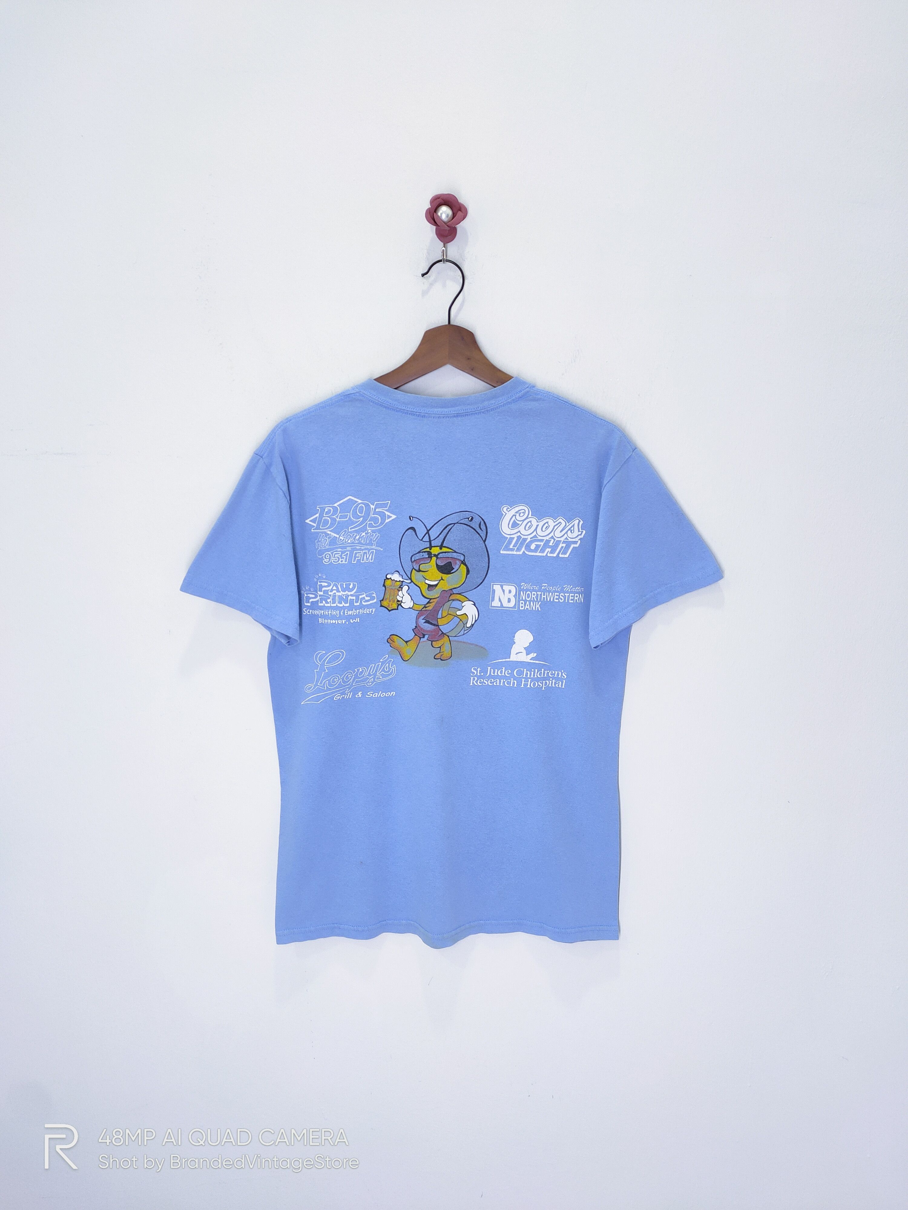 American Stitch × The Cure Vintage COORS FOR A CURE Sponsorship Drink Beer Beetle Tee Size US S / EU 44-46 / 1 - 2 Thumbnail