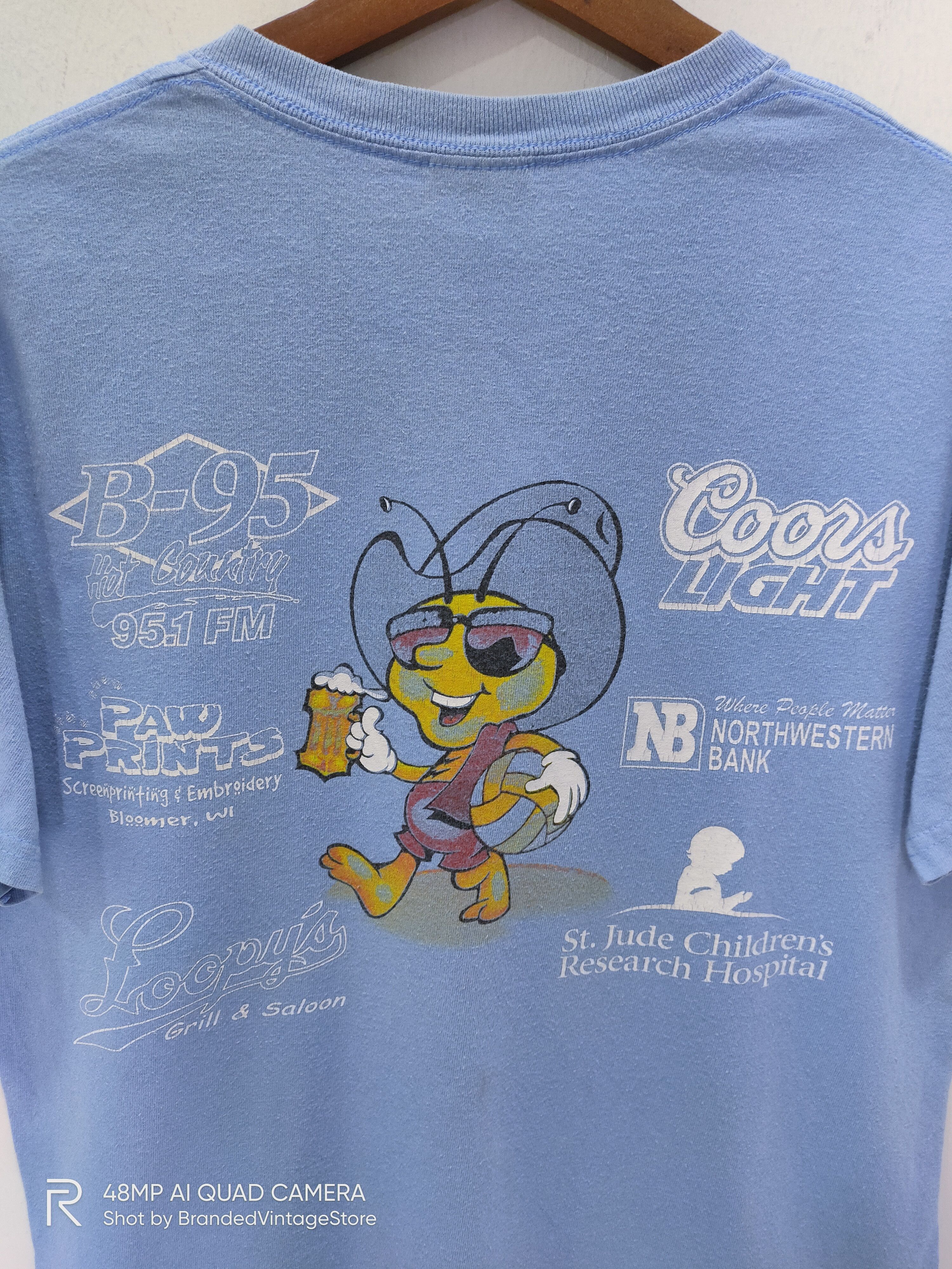 American Stitch × The Cure Vintage COORS FOR A CURE Sponsorship Drink Beer Beetle Tee Size US S / EU 44-46 / 1 - 4 Thumbnail