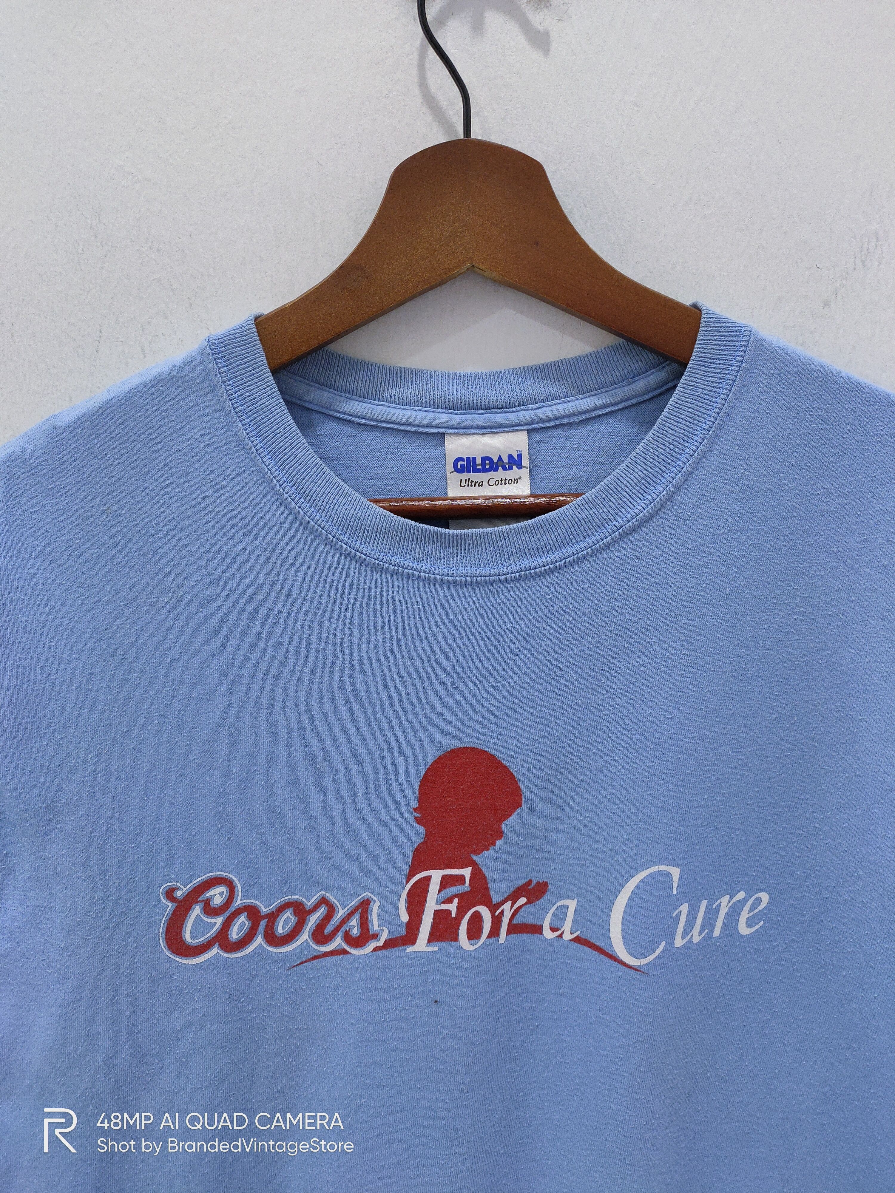 American Stitch × The Cure Vintage COORS FOR A CURE Sponsorship Drink Beer Beetle Tee Size US S / EU 44-46 / 1 - 3 Thumbnail