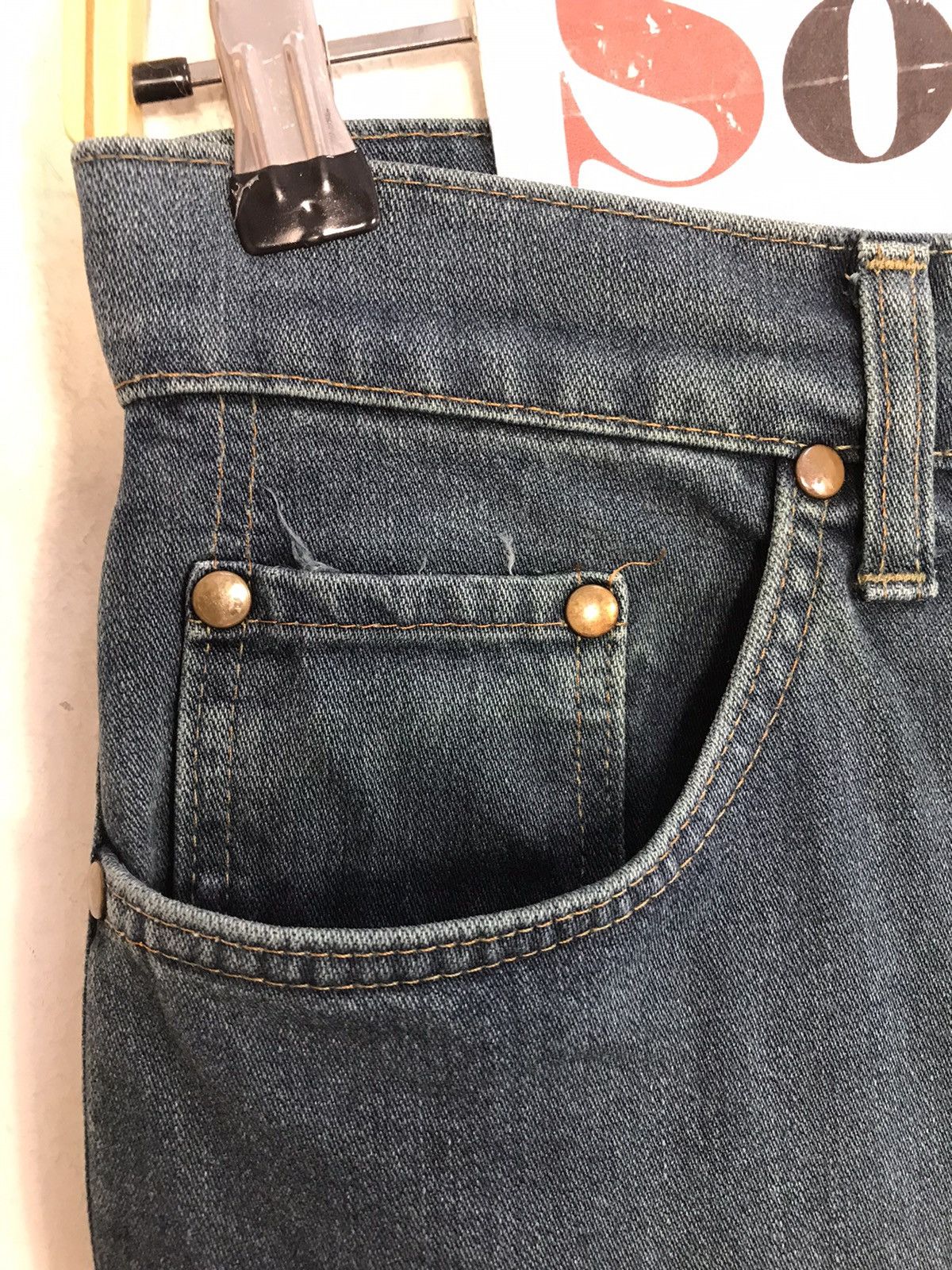 Japanese Brand × Wrangler Vintage Wrangler Blue Bell Zipper Jeans Style Size US 28 / EU 44 - 8 Thumbnail