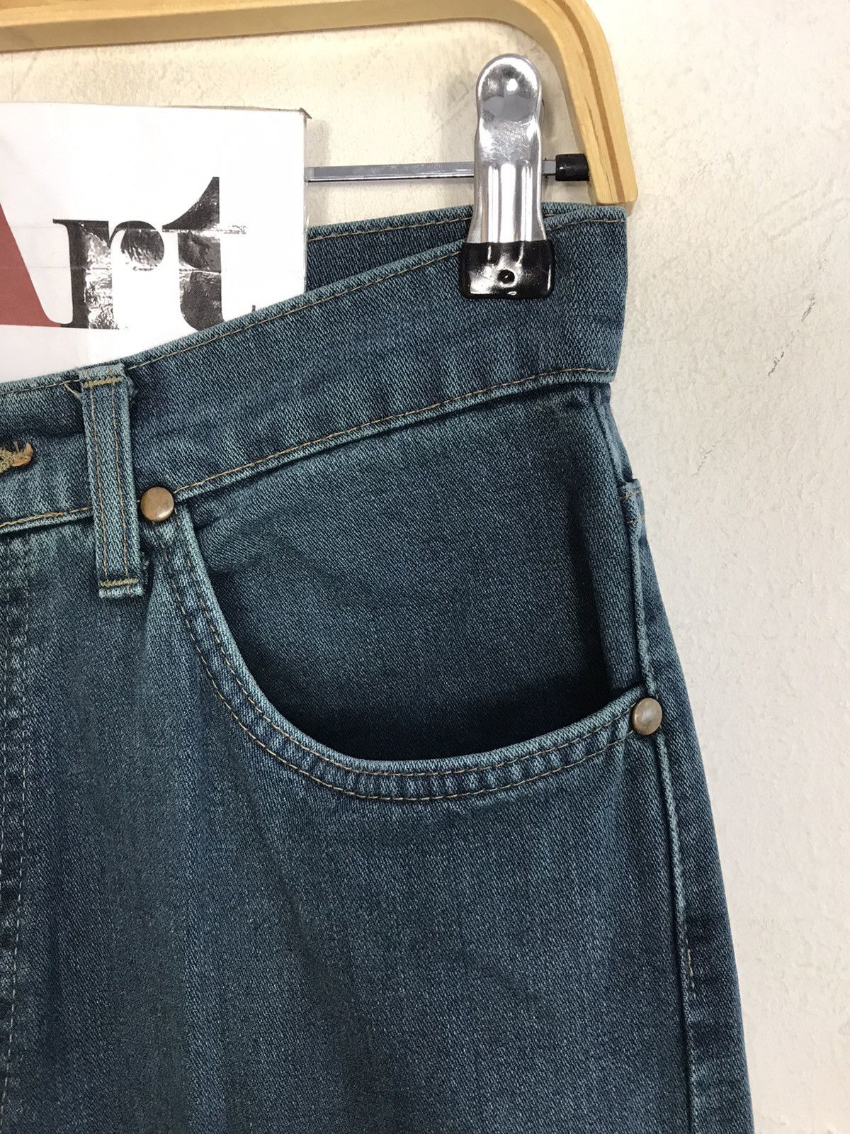 Japanese Brand × Wrangler Vintage Wrangler Blue Bell Zipper Jeans Style Size US 28 / EU 44 - 5 Thumbnail