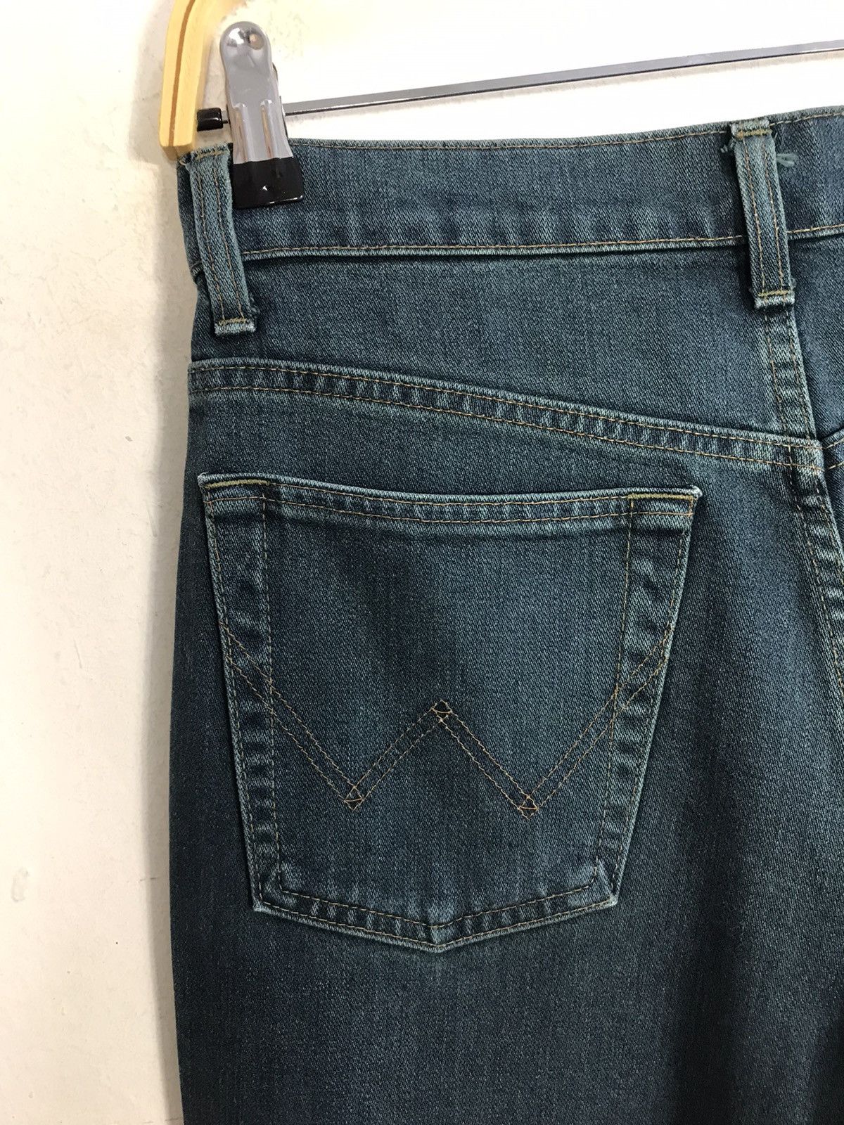 Japanese Brand × Wrangler Vintage Wrangler Blue Bell Zipper Jeans Style Size US 28 / EU 44 - 12 Thumbnail