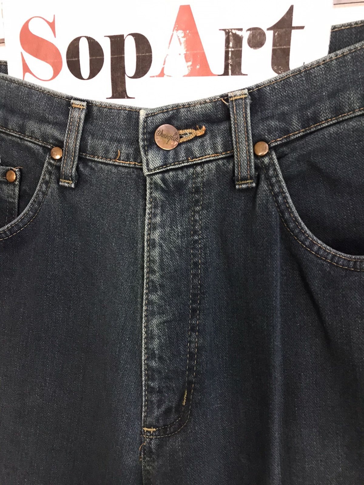 Japanese Brand × Wrangler Vintage Wrangler Blue Bell Zipper Jeans Style Size US 28 / EU 44 - 6 Thumbnail