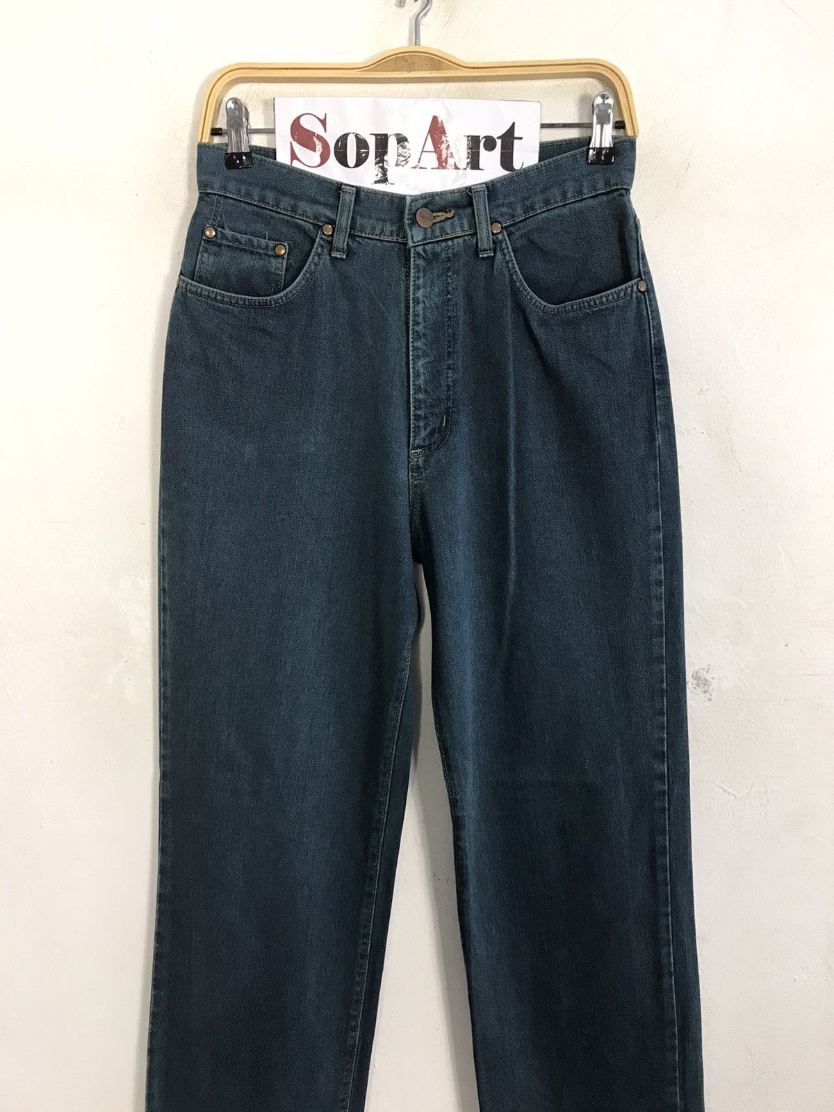 Japanese Brand × Wrangler Vintage Wrangler Blue Bell Zipper Jeans Style Size US 28 / EU 44 - 3 Thumbnail