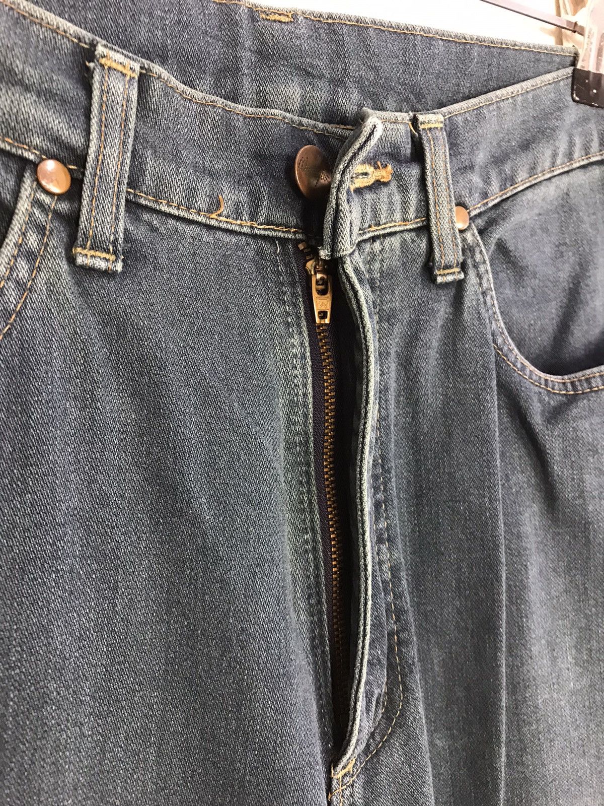 Japanese Brand × Wrangler Vintage Wrangler Blue Bell Zipper Jeans Style Size US 28 / EU 44 - 9 Thumbnail
