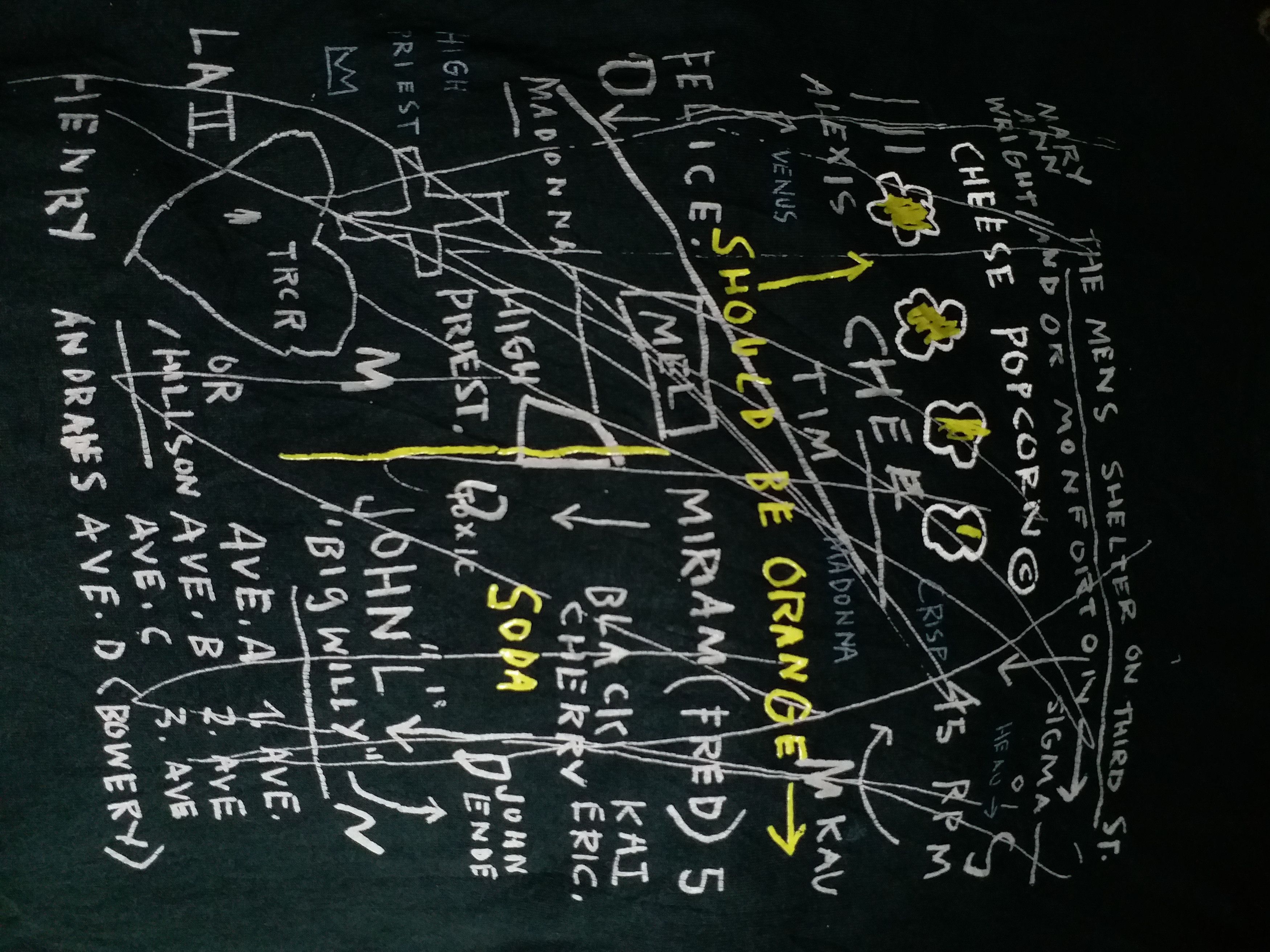 Jean-Michel Basquiat × Vintage 🔥OFFER NOW Jean Michel Basquiat Pop Art Graffiti King sz M Size US M / EU 48-50 / 2 - 2 Thumbnail