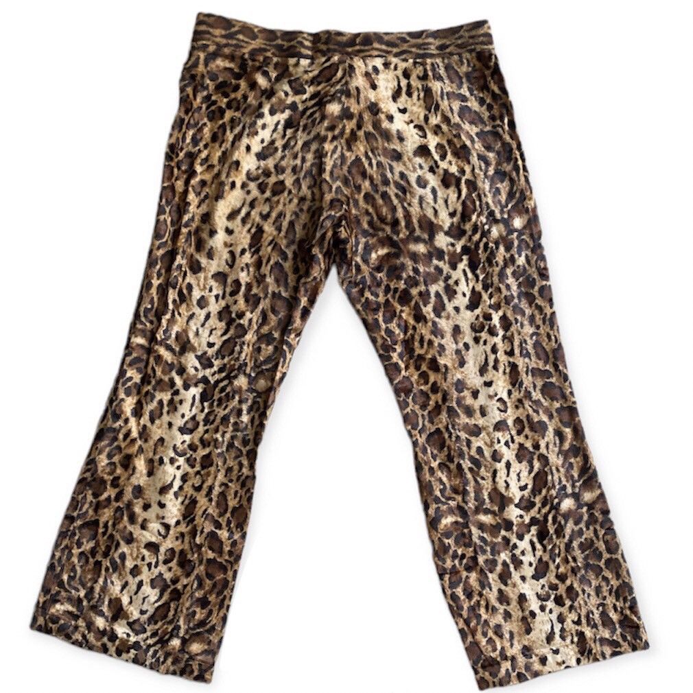 Comme des Garcons Vintage AW95 Leopard Pants Size 32" / US 10 / IT 46 - 2 Thumbnail