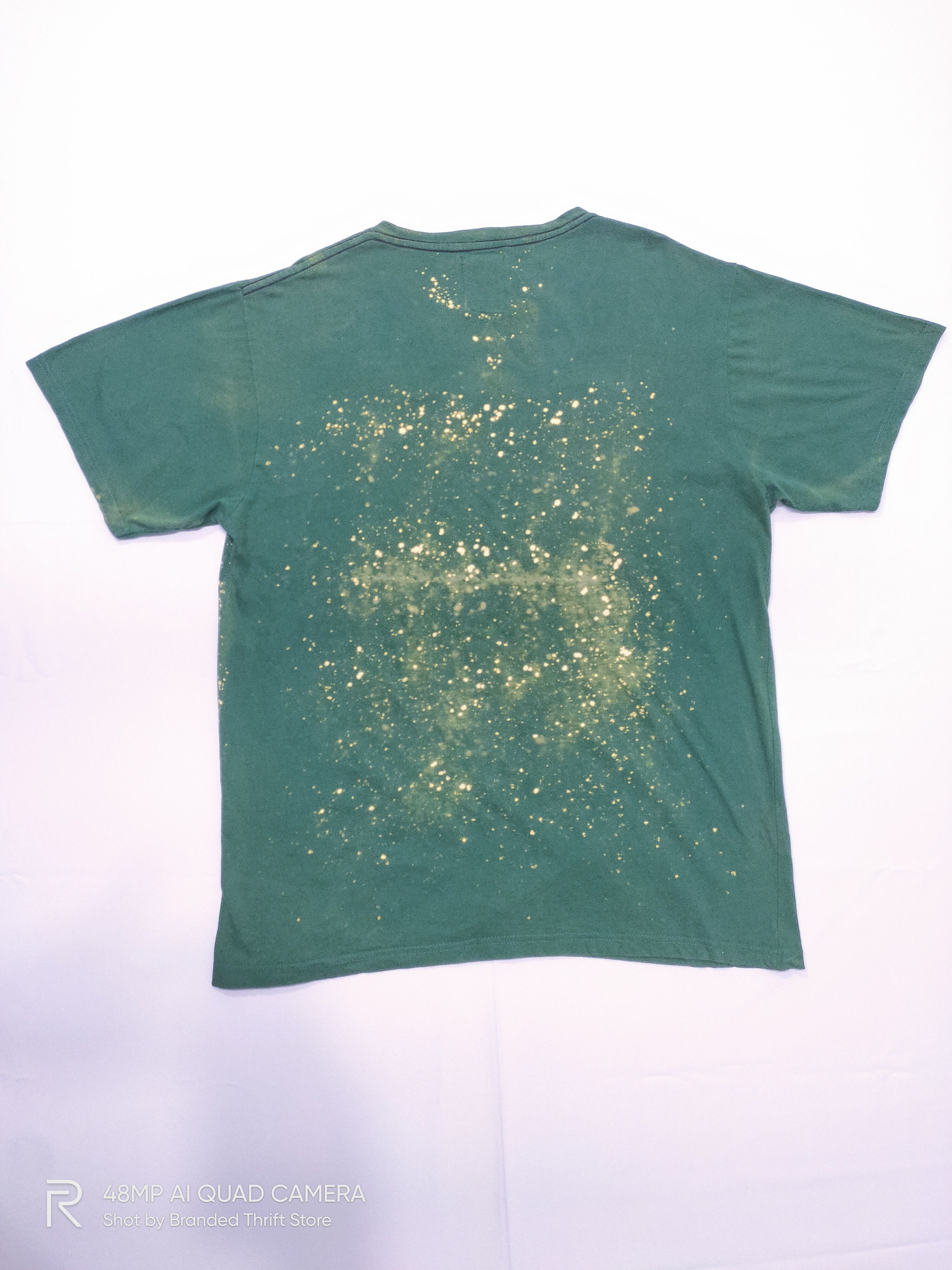 Lambretta RAREDOO London Lambretta Vespa Scooter TieDye Bleach TShirt Size US L / EU 52-54 / 3 - 5 Thumbnail