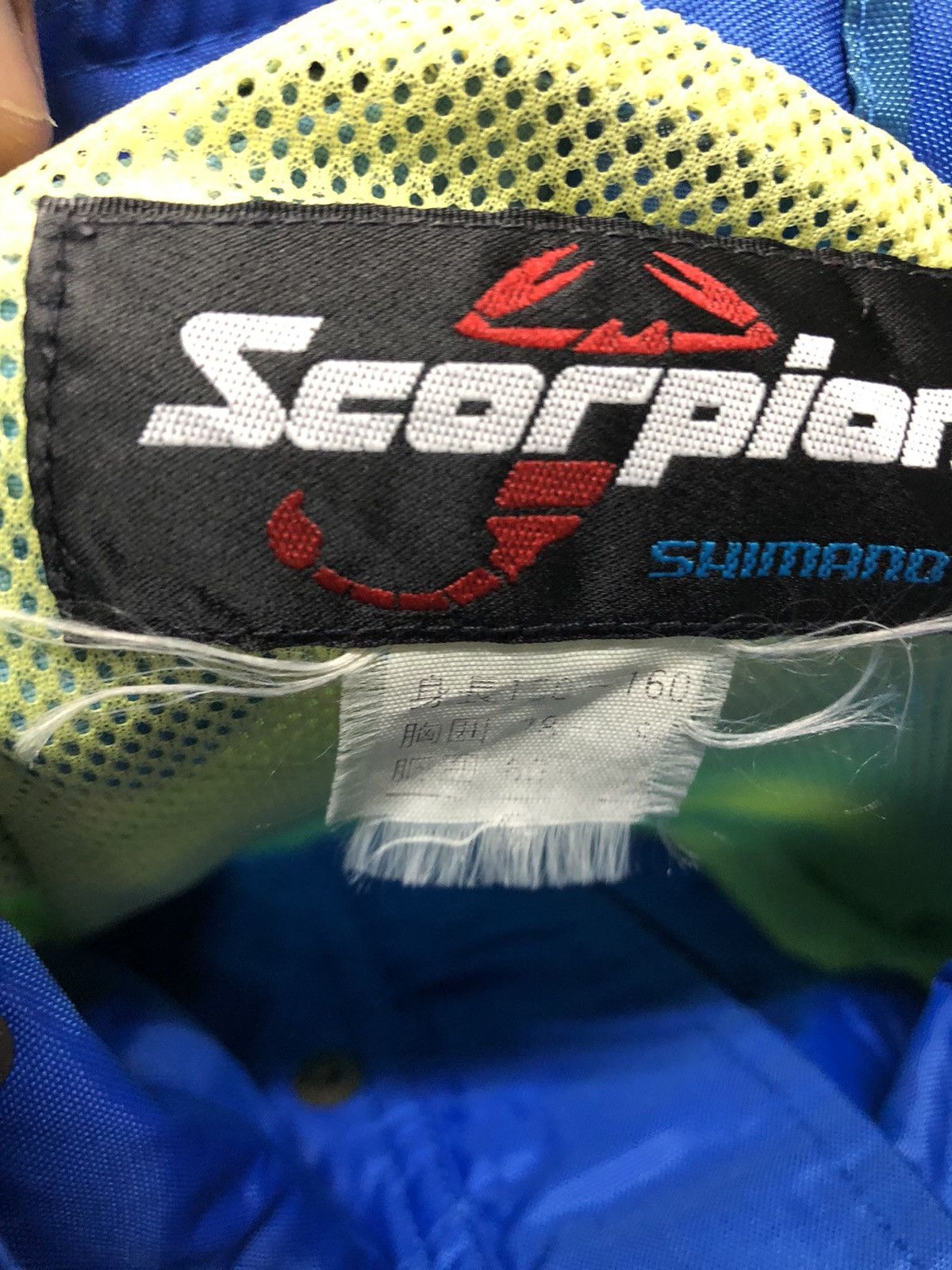 Gear for Sports Vtg Japanese brand scorpion Shimano fashion Jacket Style Size US L / EU 52-54 / 3 - 7 Thumbnail