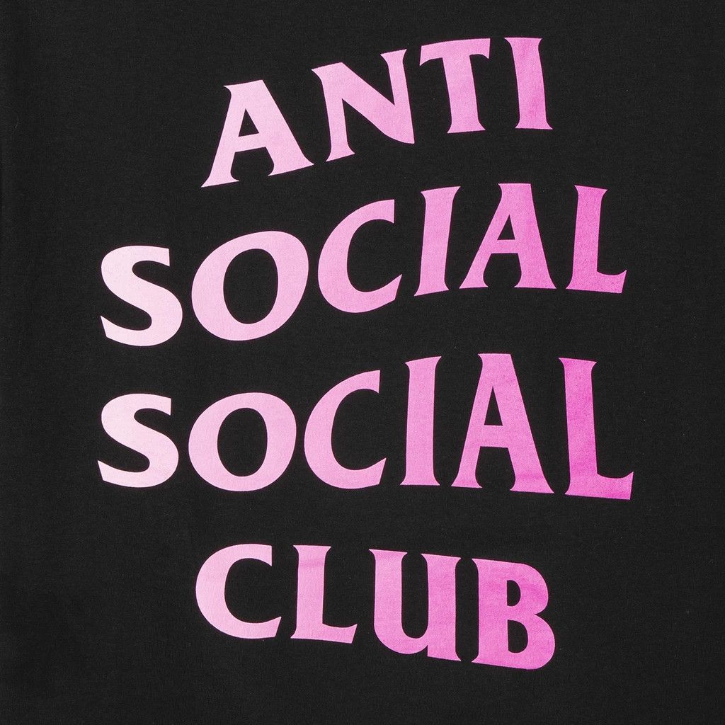 Anti Social Social Club DS ASSC Sensitive Wisdom Tooth Black Tee Bape Kith FTP FOG Size US M / EU 48-50 / 2 - 2 Thumbnail