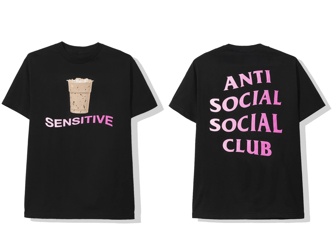 Anti Social Social Club DS ASSC Sensitive Wisdom Tooth Black Tee Bape Kith FTP FOG Size US M / EU 48-50 / 2 - 6 Thumbnail