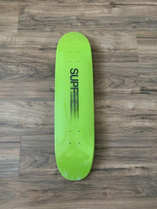 Supreme motion hot sale logo skateboard