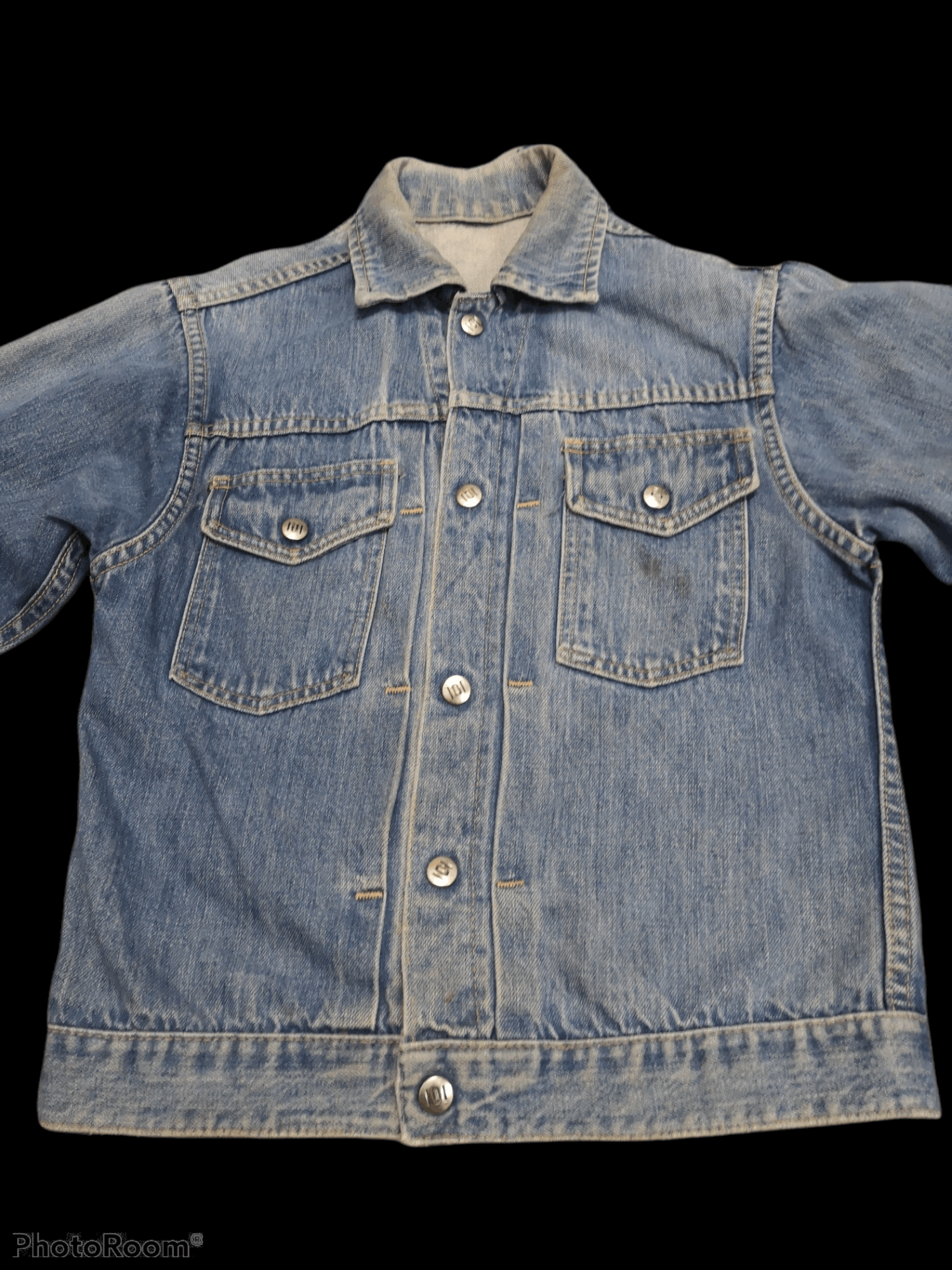 Original Montgomery Vintage 1950s Montgomery Ward 101 Denim Jackets Size US M / EU 48-50 / 2 - 5 Thumbnail