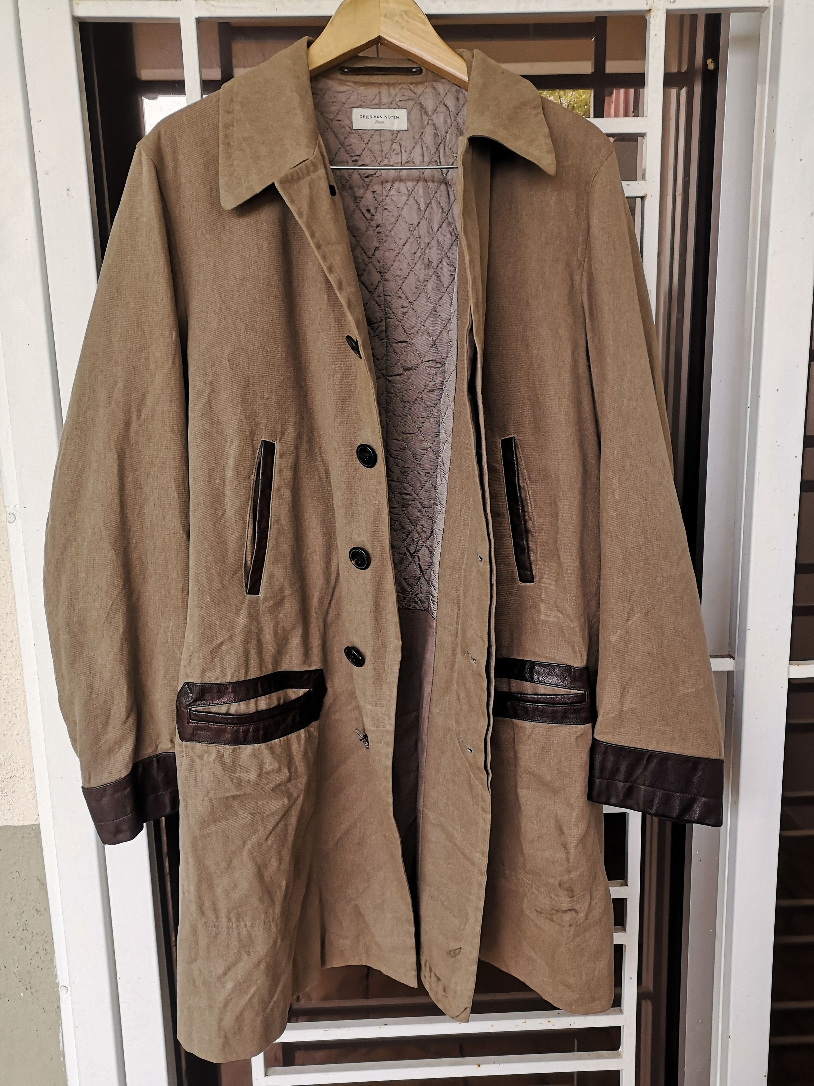 Dries Van Noten Dries van Noten Coat / Long Jacket Size US L / EU 52-54 / 3 - 10 Thumbnail