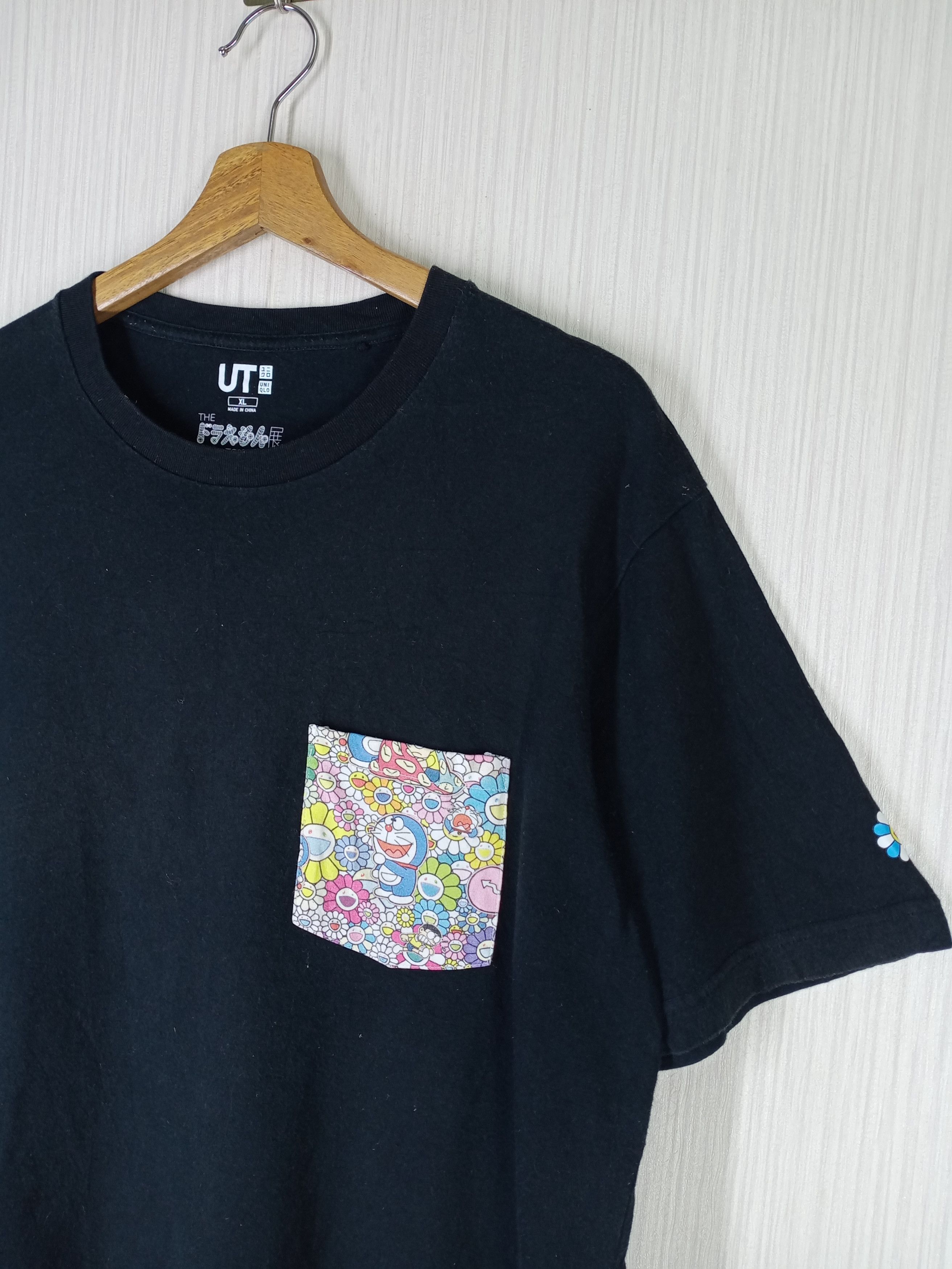 Takashi Murakami × Uniqlo Doraemon Takashi Murakami Uniqlo Tshirt Size US XL / EU 56 / 4 - 1 Thumbnail