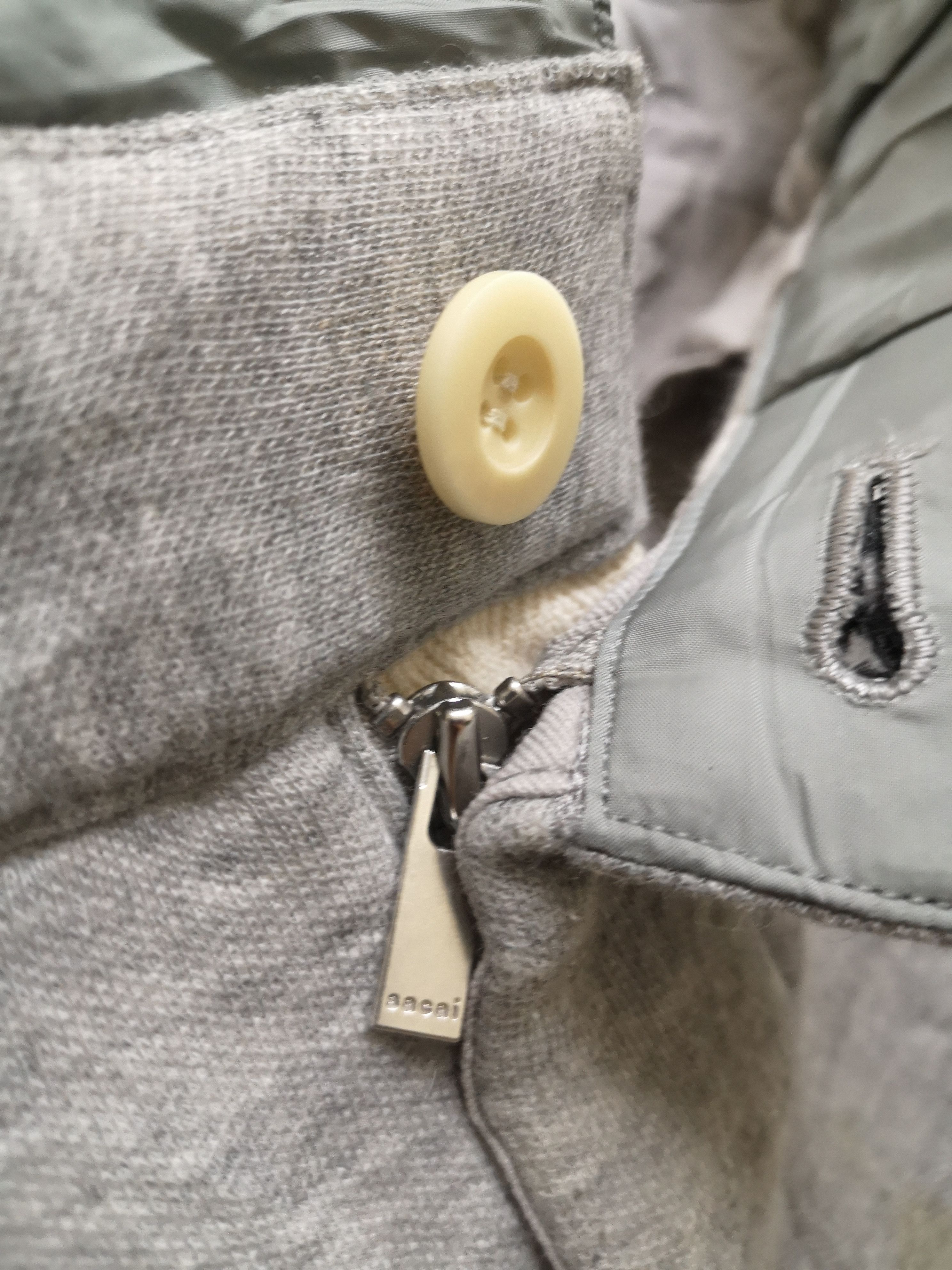 Japanese Brand × Sacai Sacai SS17 Casual Pants in Grey Size US 34 / EU 50 - 8 Thumbnail
