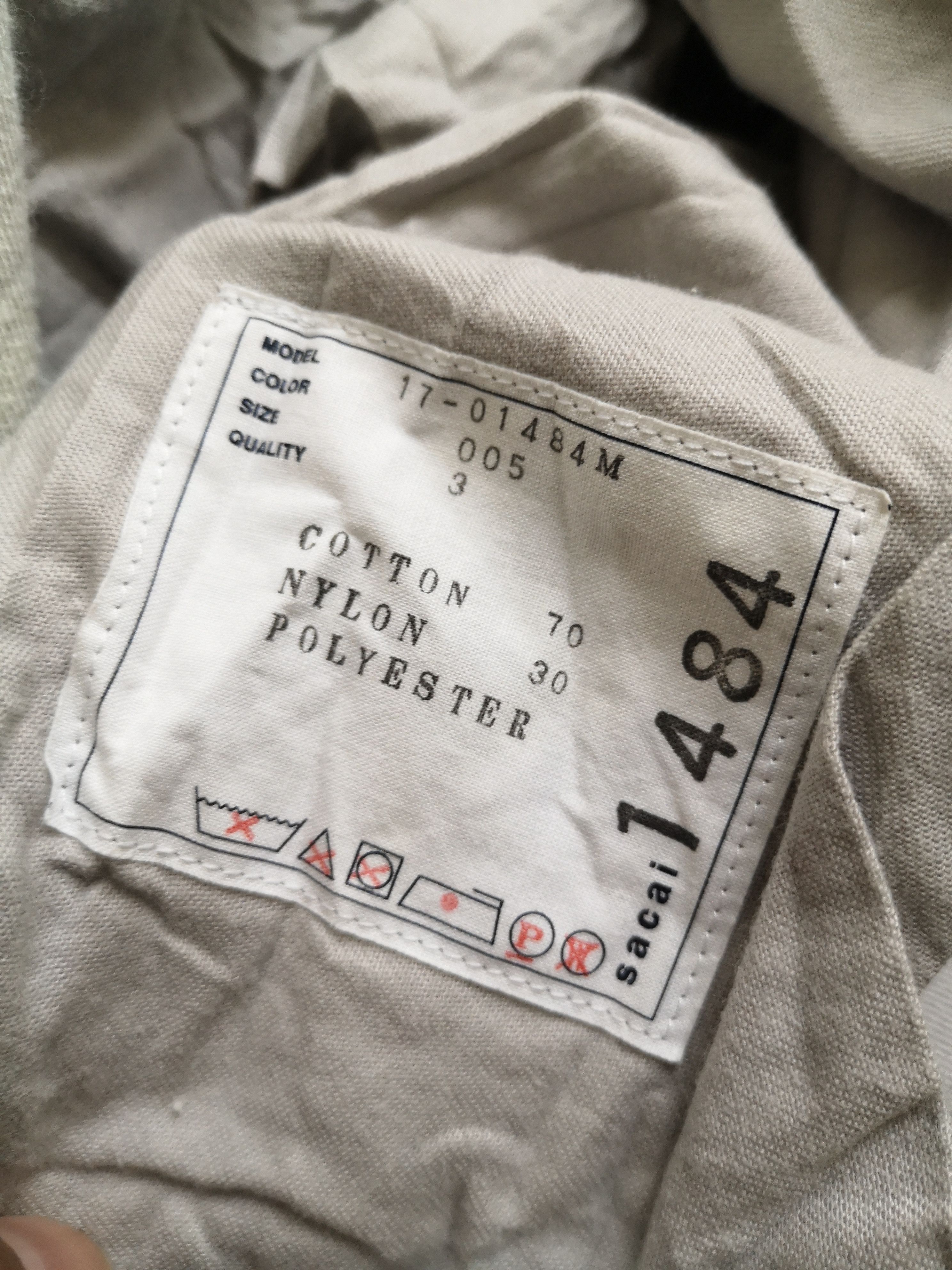 Japanese Brand × Sacai Sacai SS17 Casual Pants in Grey Size US 34 / EU 50 - 9 Thumbnail