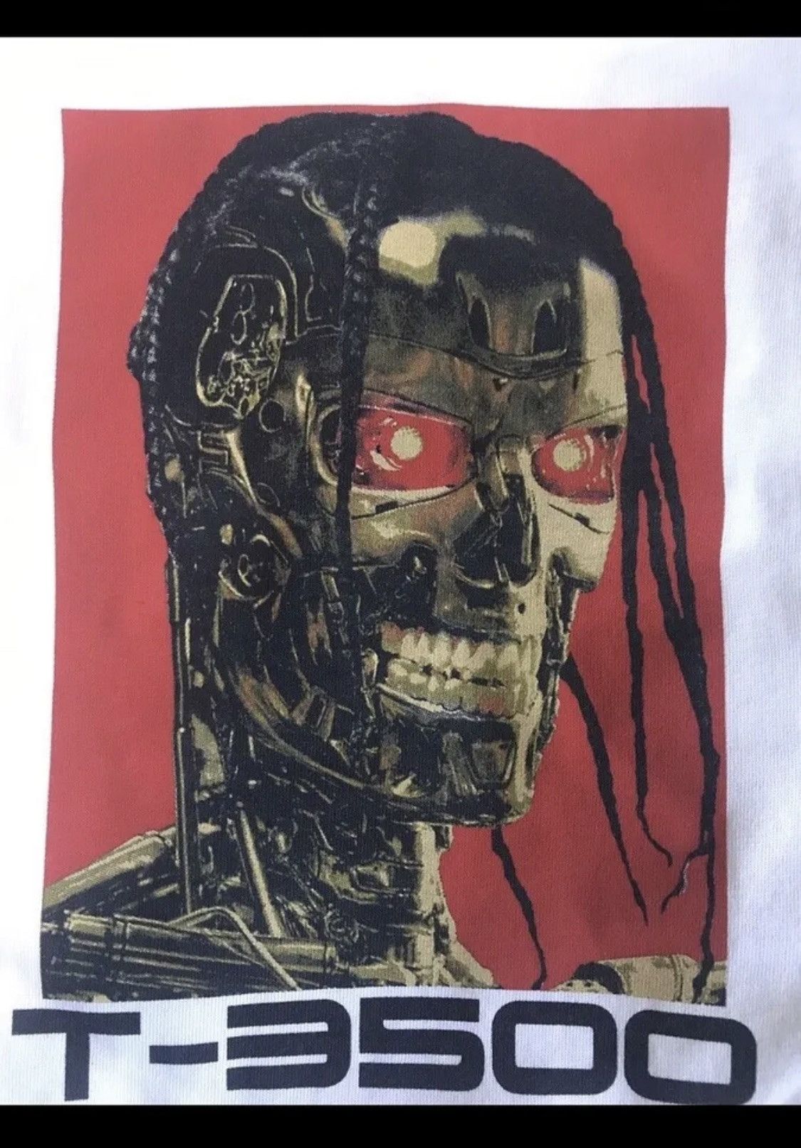 Rap Tees Travis scott T3500 Terminator Tee Utopia Size US XL / EU 56 / 4 - 2 Thumbnail