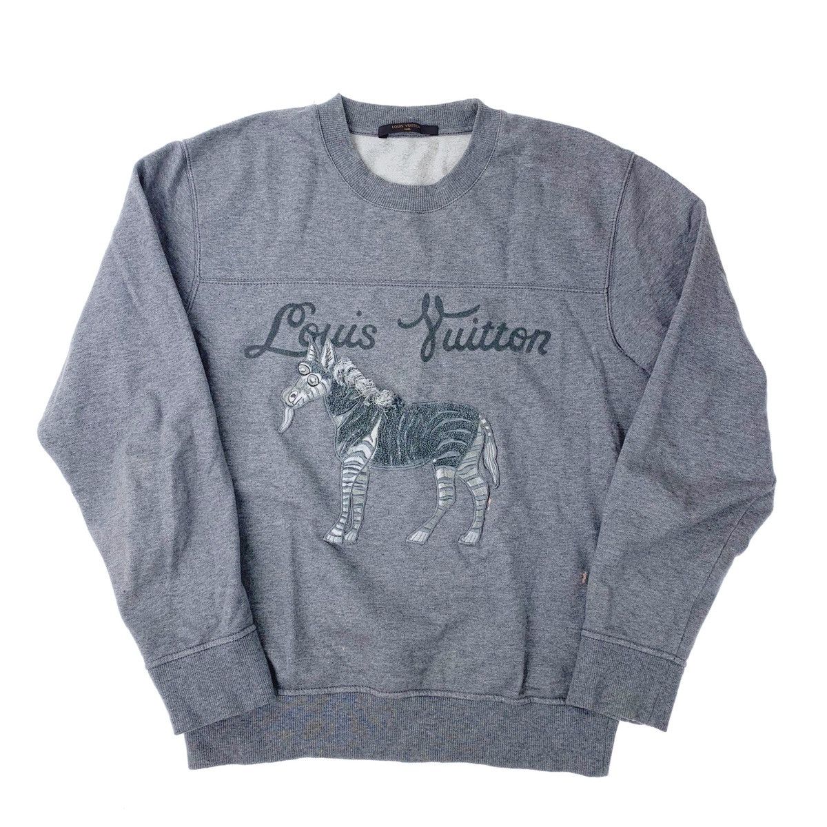 Louis Vuitton Louis Vuitton x Chapman Brothers Grey Sweatshirt Size US S / EU 44-46 / 1 - 2 Thumbnail