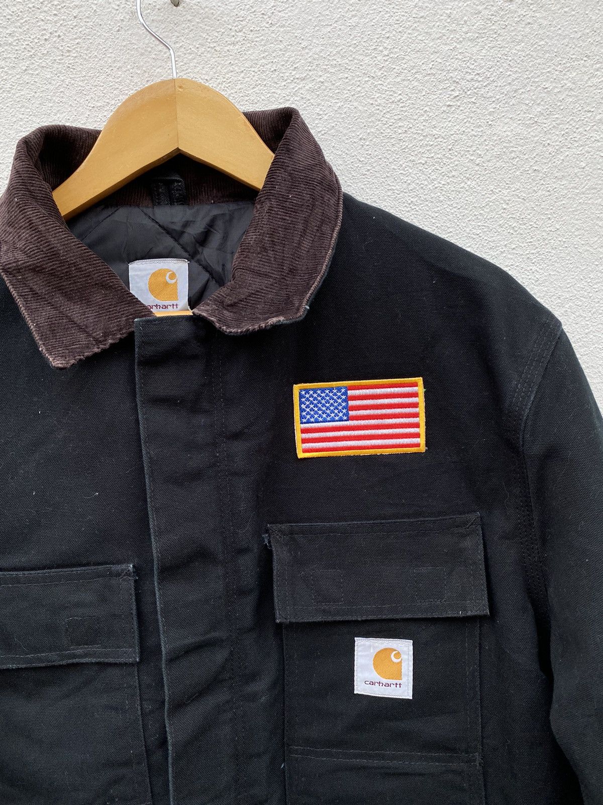 Carhartt Vintage Carhartt Detroit duck dungaree canvas jacket Size US M / EU 48-50 / 2 - 3 Thumbnail