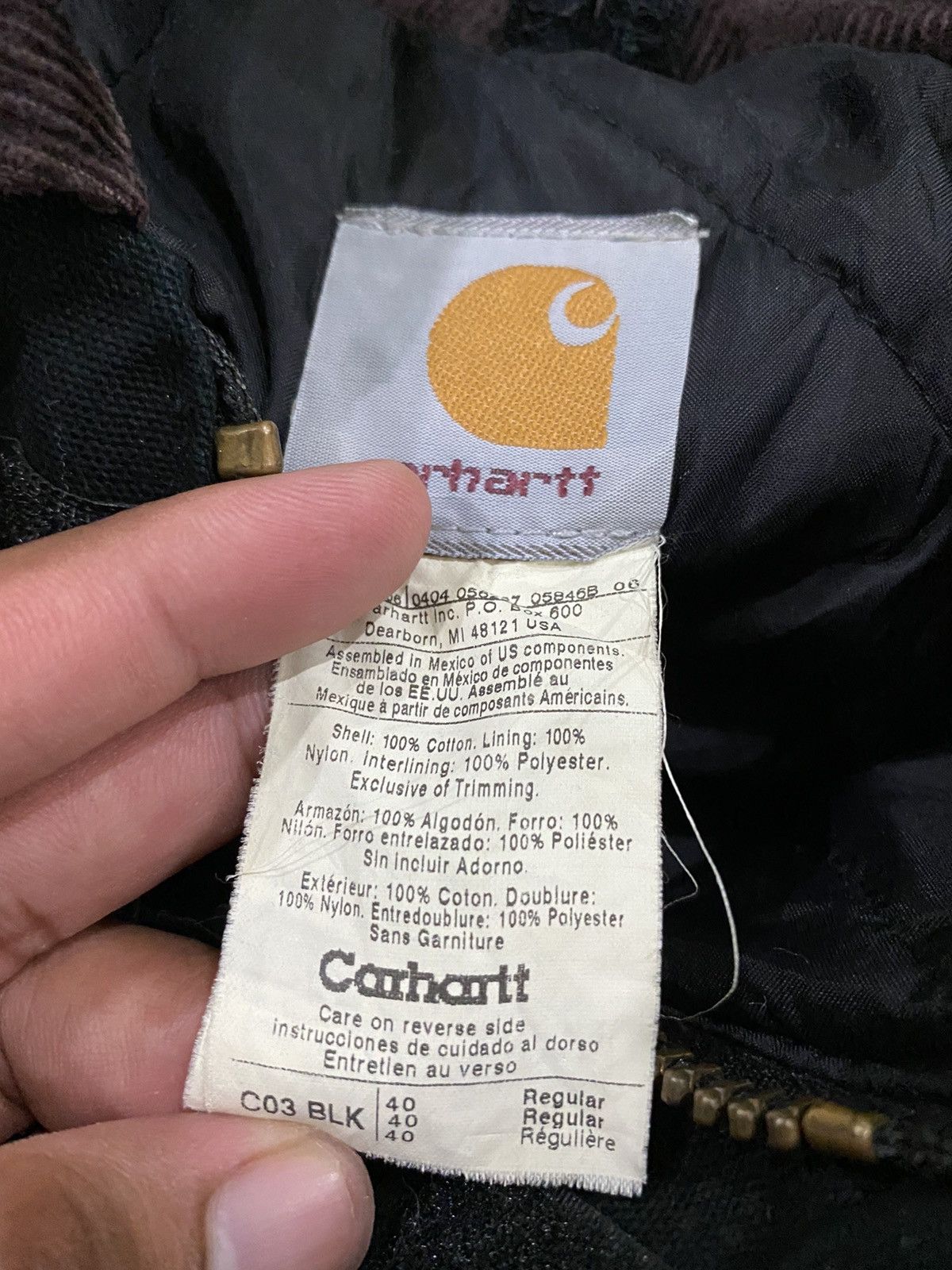 Carhartt Vintage Carhartt Detroit duck dungaree canvas jacket Size US M / EU 48-50 / 2 - 19 Thumbnail