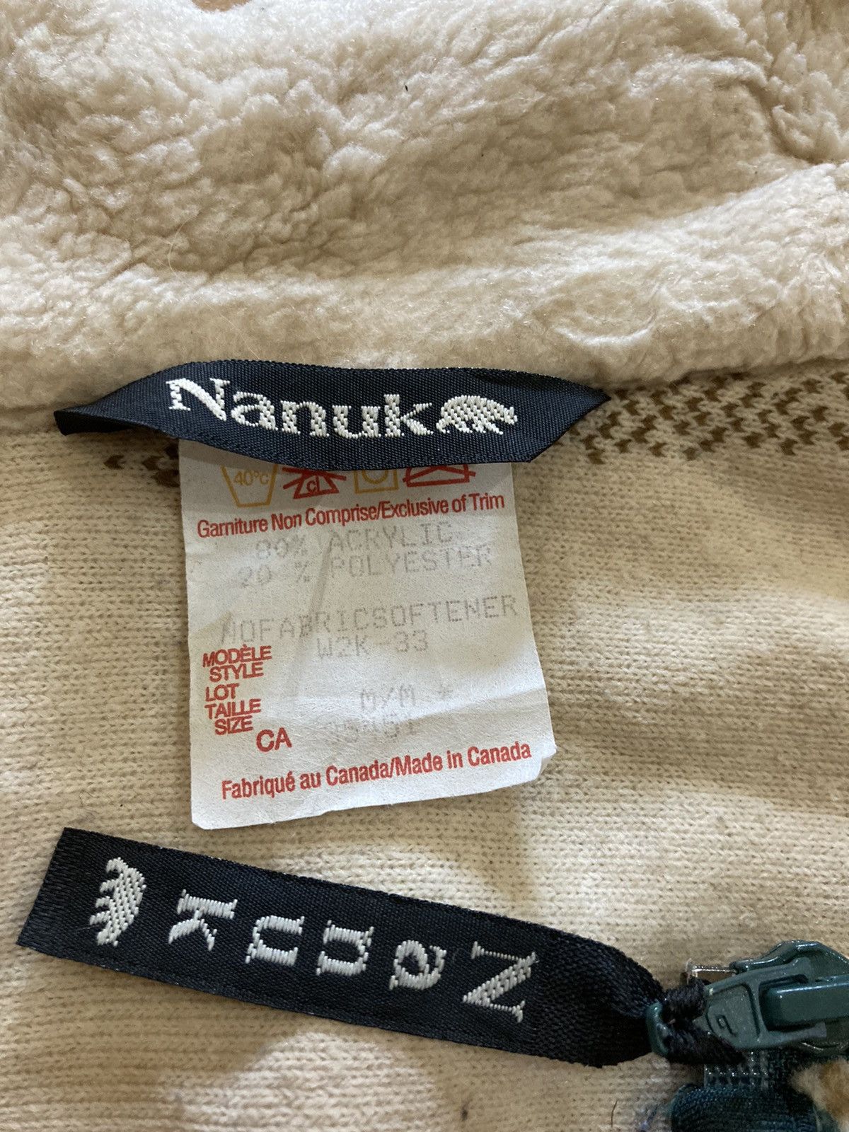 Japanese Brand Habitat Printed Fleece Sleeveless Jacket Size US M / EU 48-50 / 2 - 5 Thumbnail