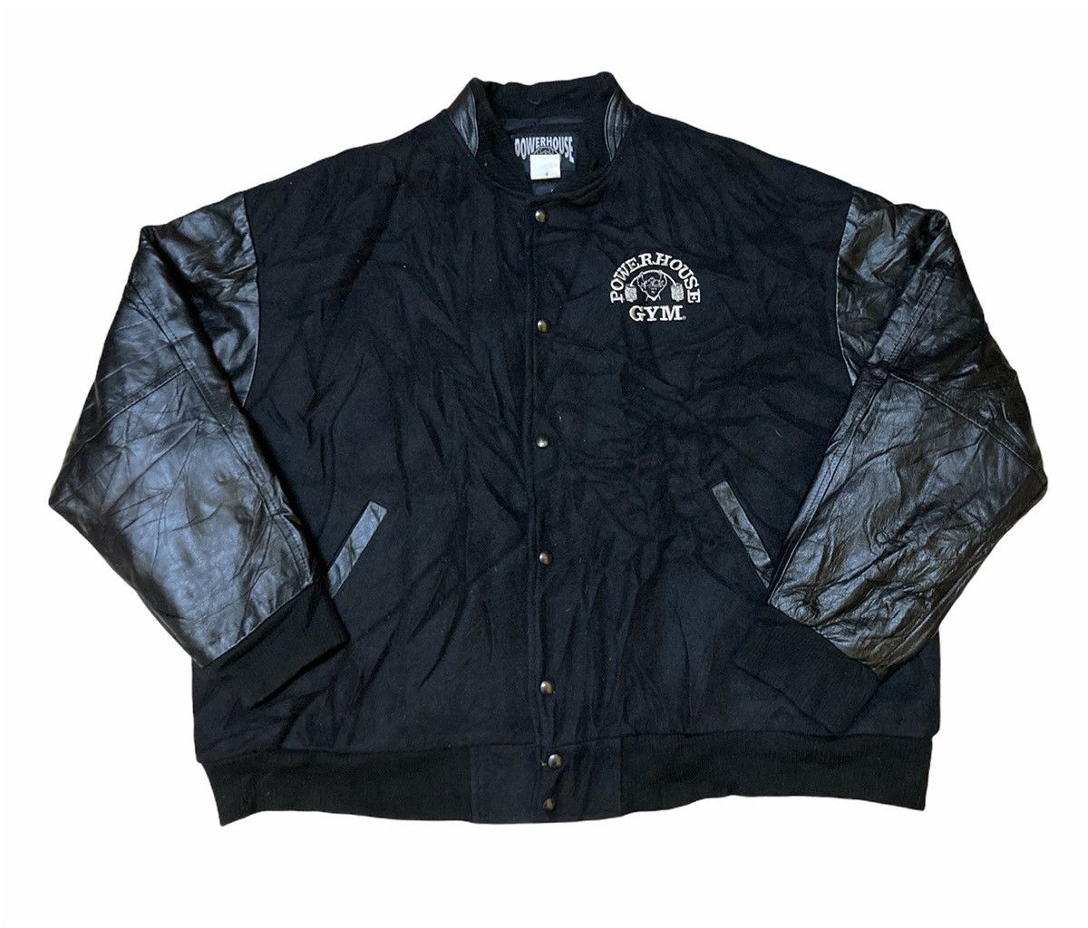 Other Power House Gym Oversized Leather Arm Jacket Size US XXL / EU 58 / 5 - 2 Thumbnail