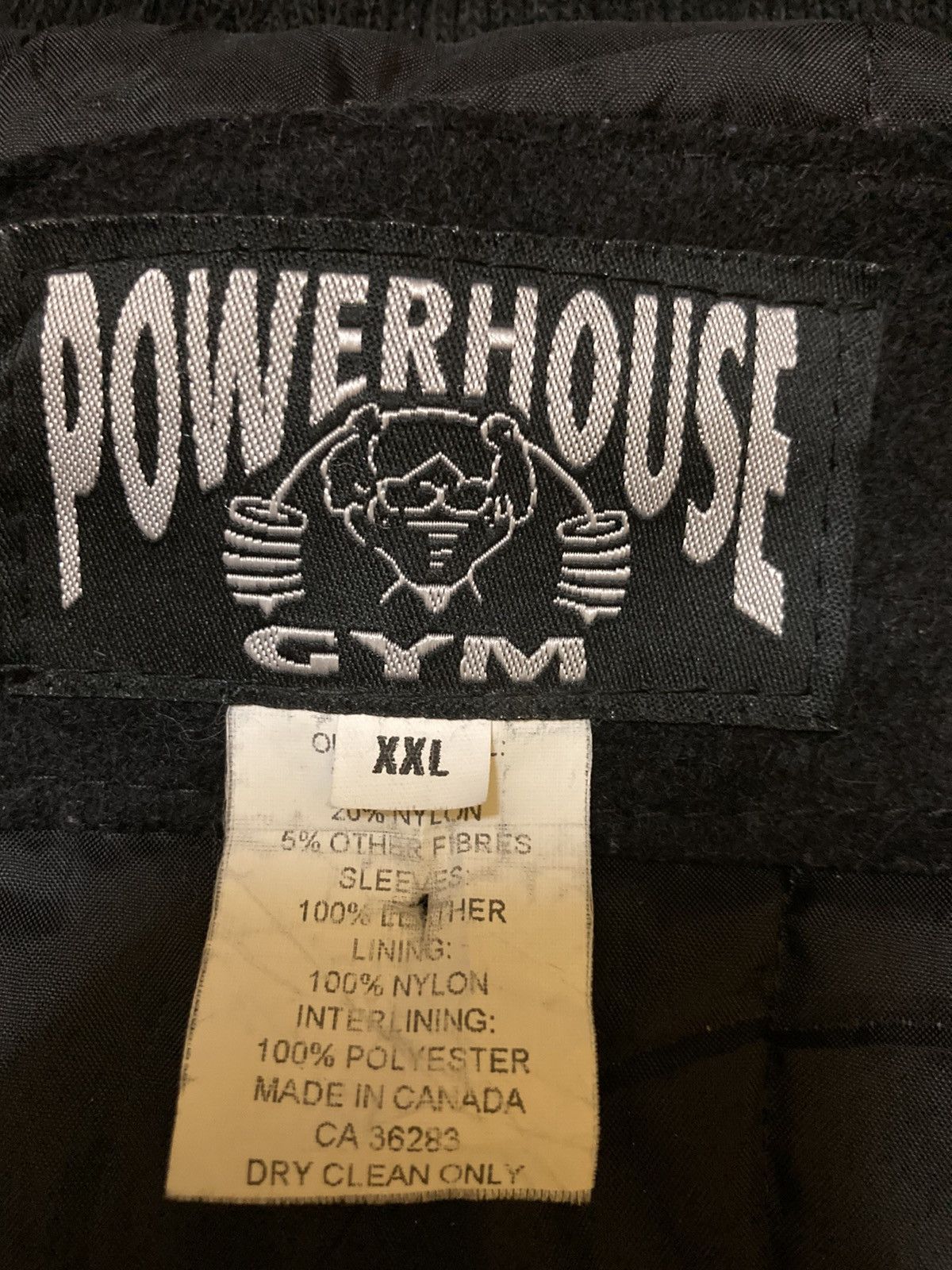 Other Power House Gym Oversized Leather Arm Jacket Size US XXL / EU 58 / 5 - 7 Thumbnail