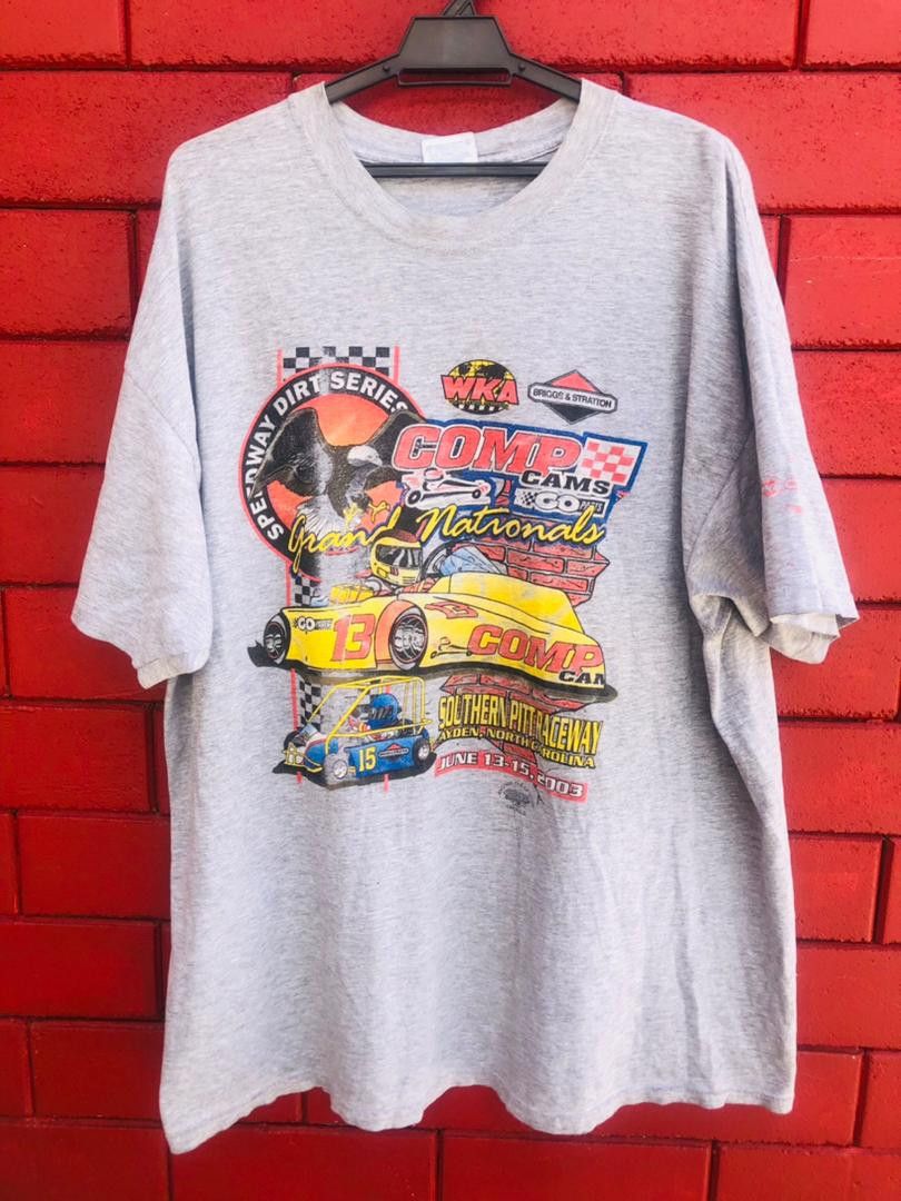 Japanese Brand × Vintage Vintage Grand Nationals Speedway Japanese Designer Style Size US XL / EU 56 / 4 - 1 Thumbnail