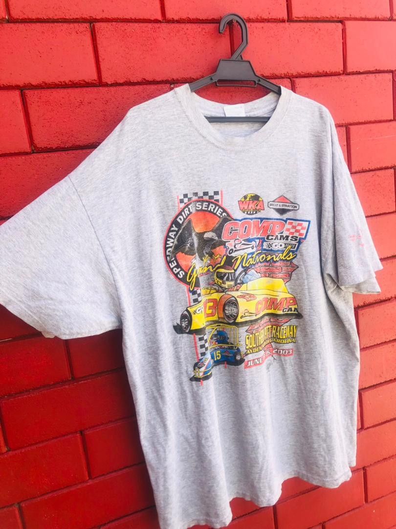 Japanese Brand × Vintage Vintage Grand Nationals Speedway Japanese Designer Style Size US XL / EU 56 / 4 - 3 Thumbnail