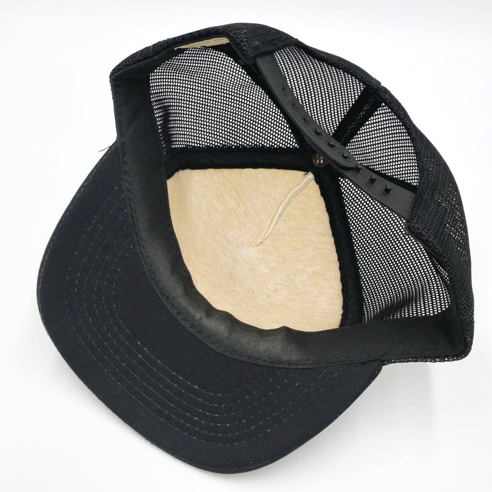 Vintage Vintage Hungry Farmer Snapback Trucker Mesh Hat 80s Cap Size ONE SIZE - 7 Thumbnail