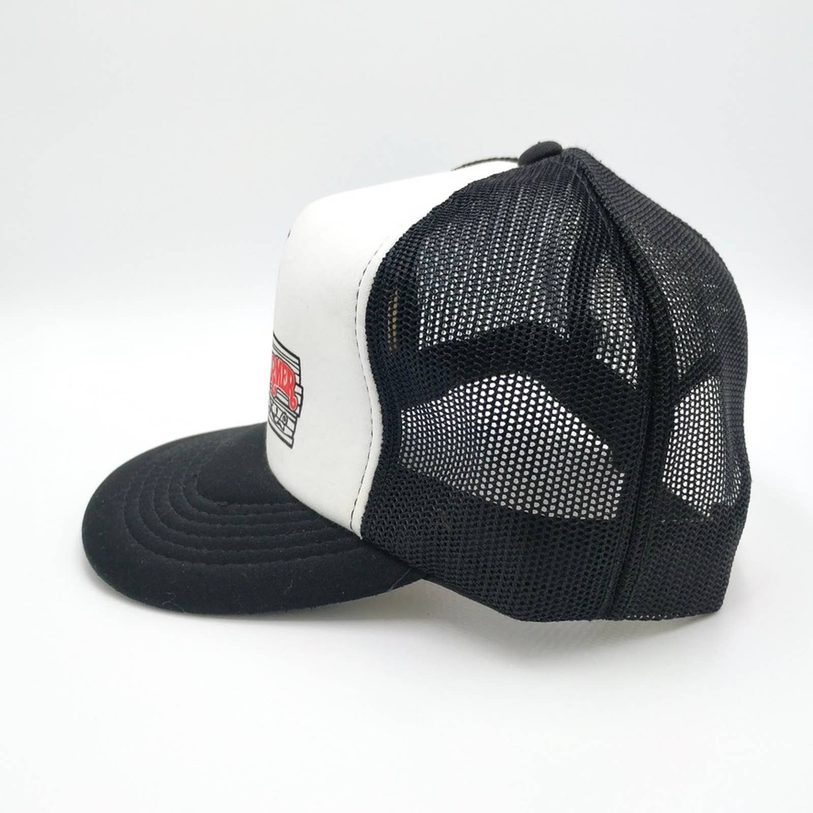 Vintage Vintage Hungry Farmer Snapback Trucker Mesh Hat 80s Cap Size ONE SIZE - 4 Thumbnail