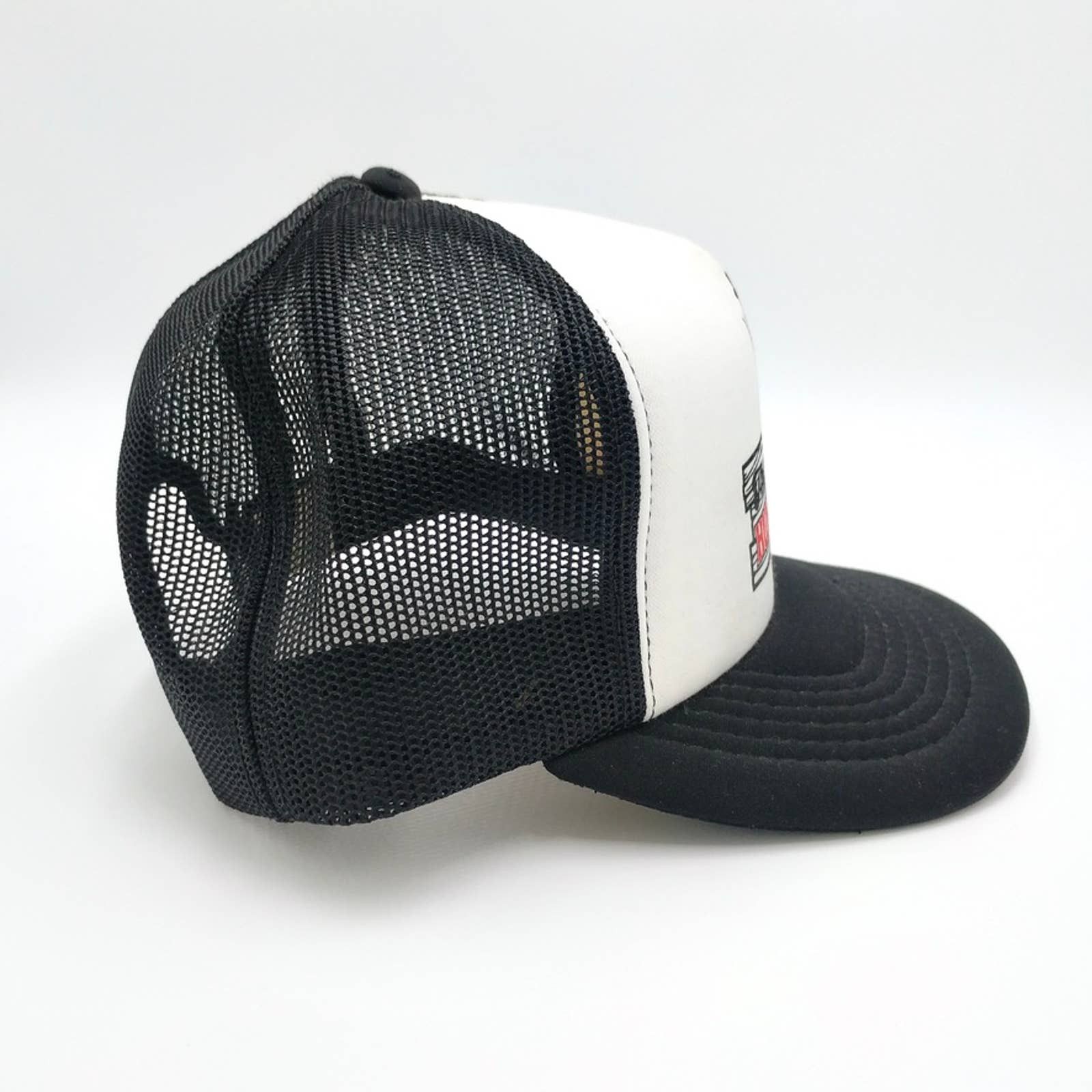 Vintage Vintage Hungry Farmer Snapback Trucker Mesh Hat 80s Cap Size ONE SIZE - 5 Thumbnail