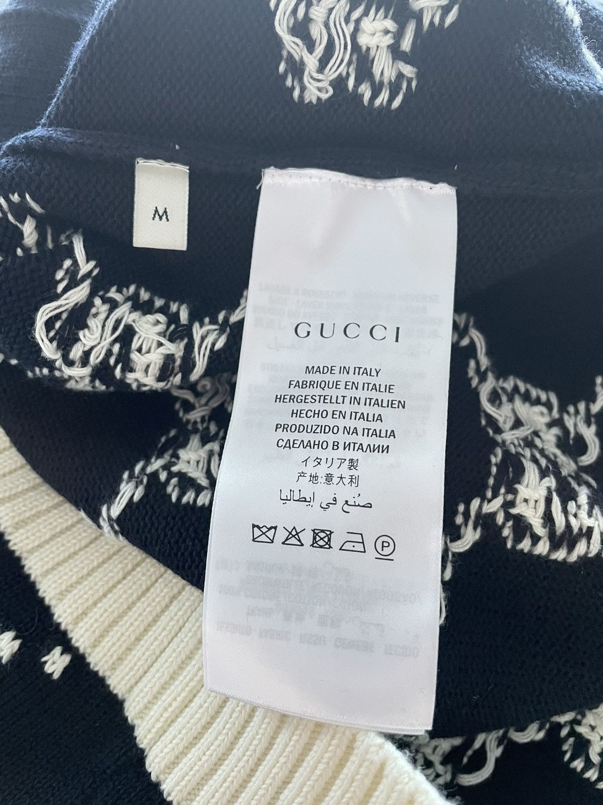 Gucci Rare Super Limited Runway Brand NEW GG Logo Cardigan Sweater Size US M / EU 48-50 / 2 - 9 Thumbnail