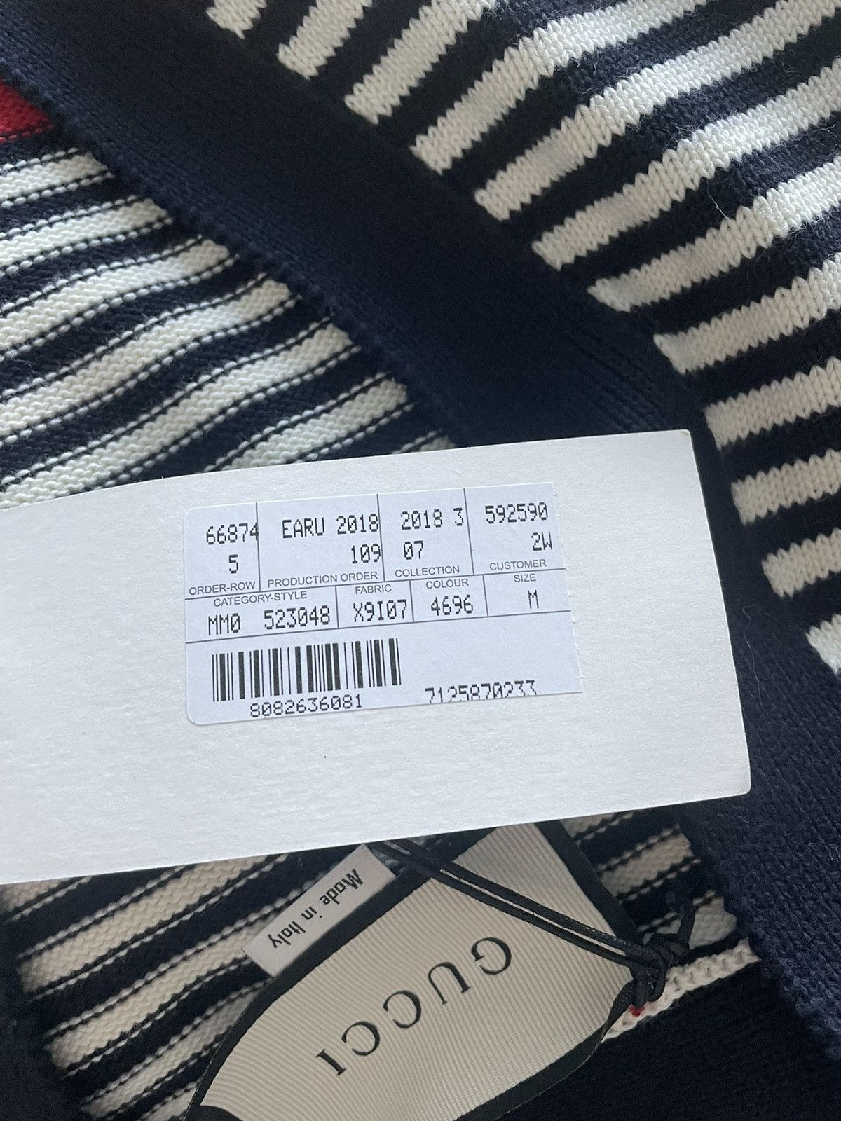 Gucci Rare Super Limited Runway Brand NEW GG Logo Cardigan Sweater Size US M / EU 48-50 / 2 - 14 Thumbnail