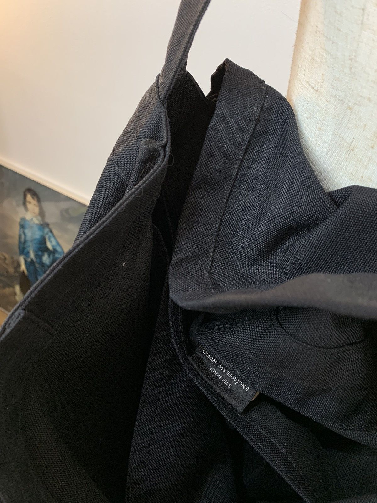 Comme des Garcons × Comme des Garcons Homme Plus Comme des Garcons Homme Plus Logo Bag Size ONE SIZE - 10 Thumbnail